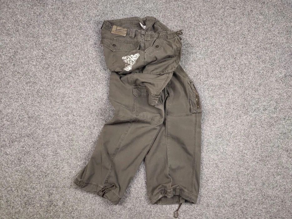 Hysteric Glamour vintage If Six Was Nine style flared Baggy Cargo Pants Y2K Size US 34 / EU 50 - 7 Thumbnail