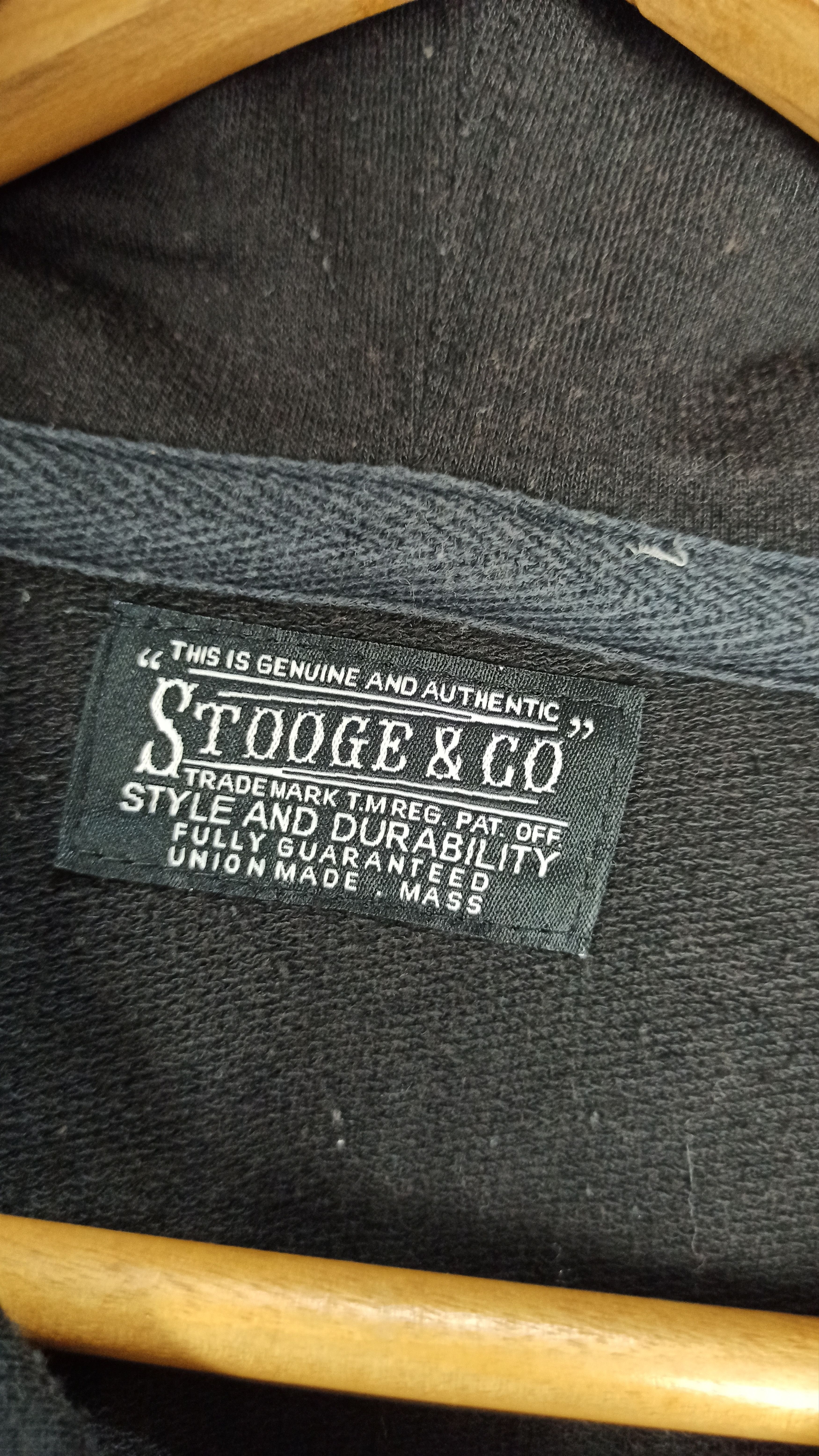 Beauty Beast Hoodie Stooge & Go " God Makes and Man Shapes " Size US M / EU 48-50 / 2 - 7 Thumbnail