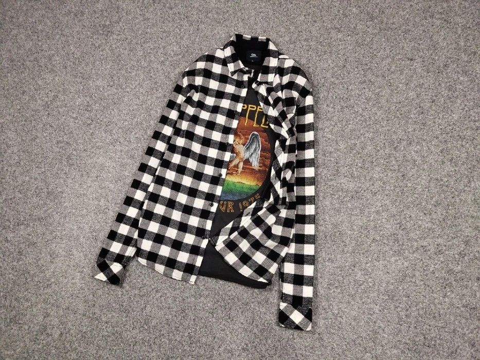 Flannel Vintage Flannel Shirt Travis Scott Style Size US M / EU 48-50 / 2 - 4 Thumbnail