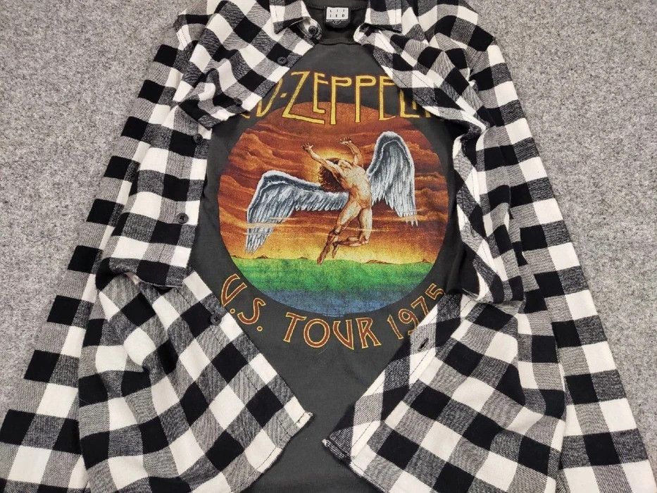 Flannel Vintage Flannel Shirt Travis Scott Style Size US M / EU 48-50 / 2 - 6 Thumbnail