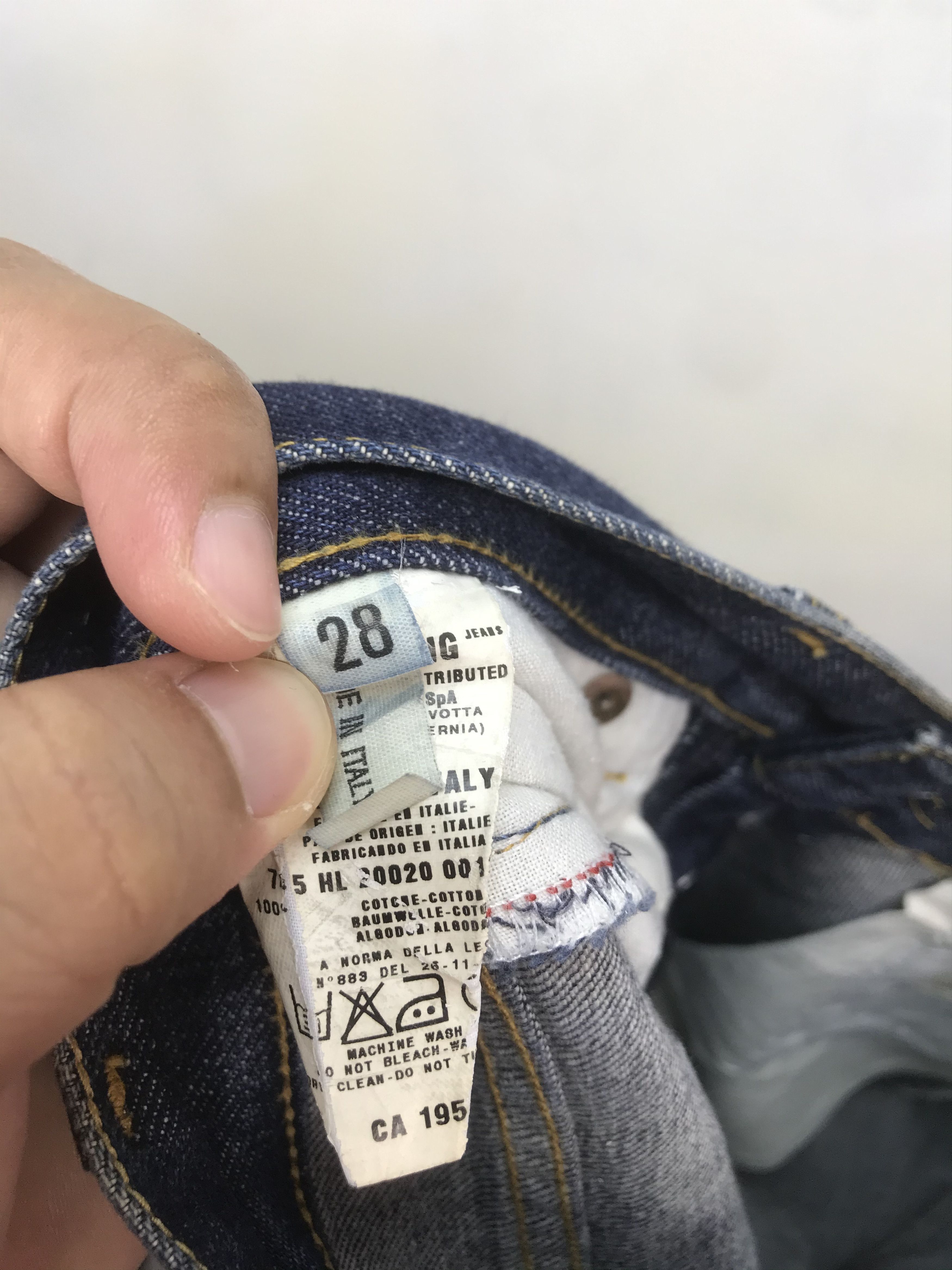 Helmut Lang HELMUT LANG MADE IN ITALY DENIM Size US 30 / EU 46 - 5 Thumbnail