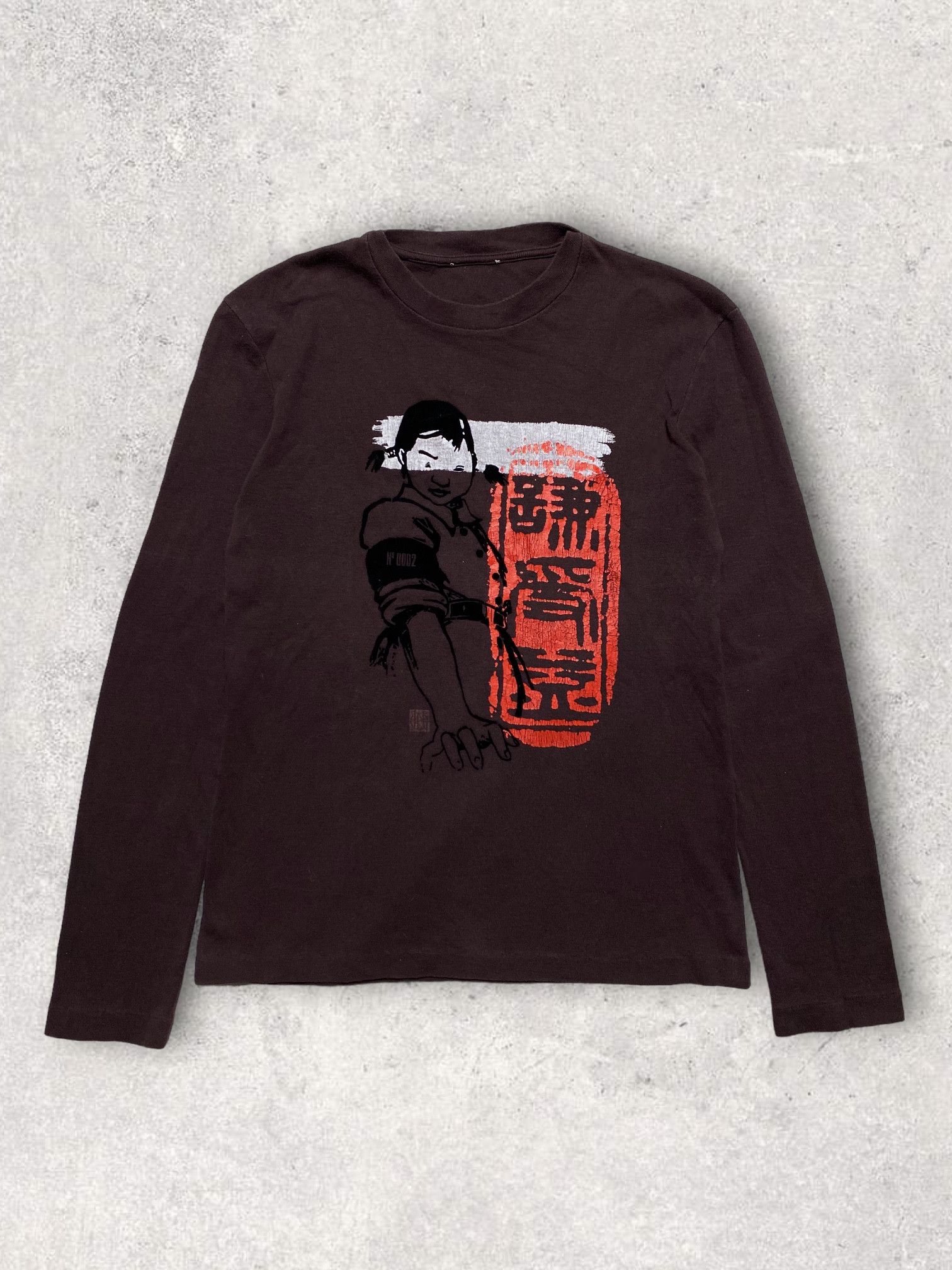 Designer JPG jeans Vintage brown longsleeve y2k 90s archive rare Size S / US 4 / IT 40 - 1 Thumbnail