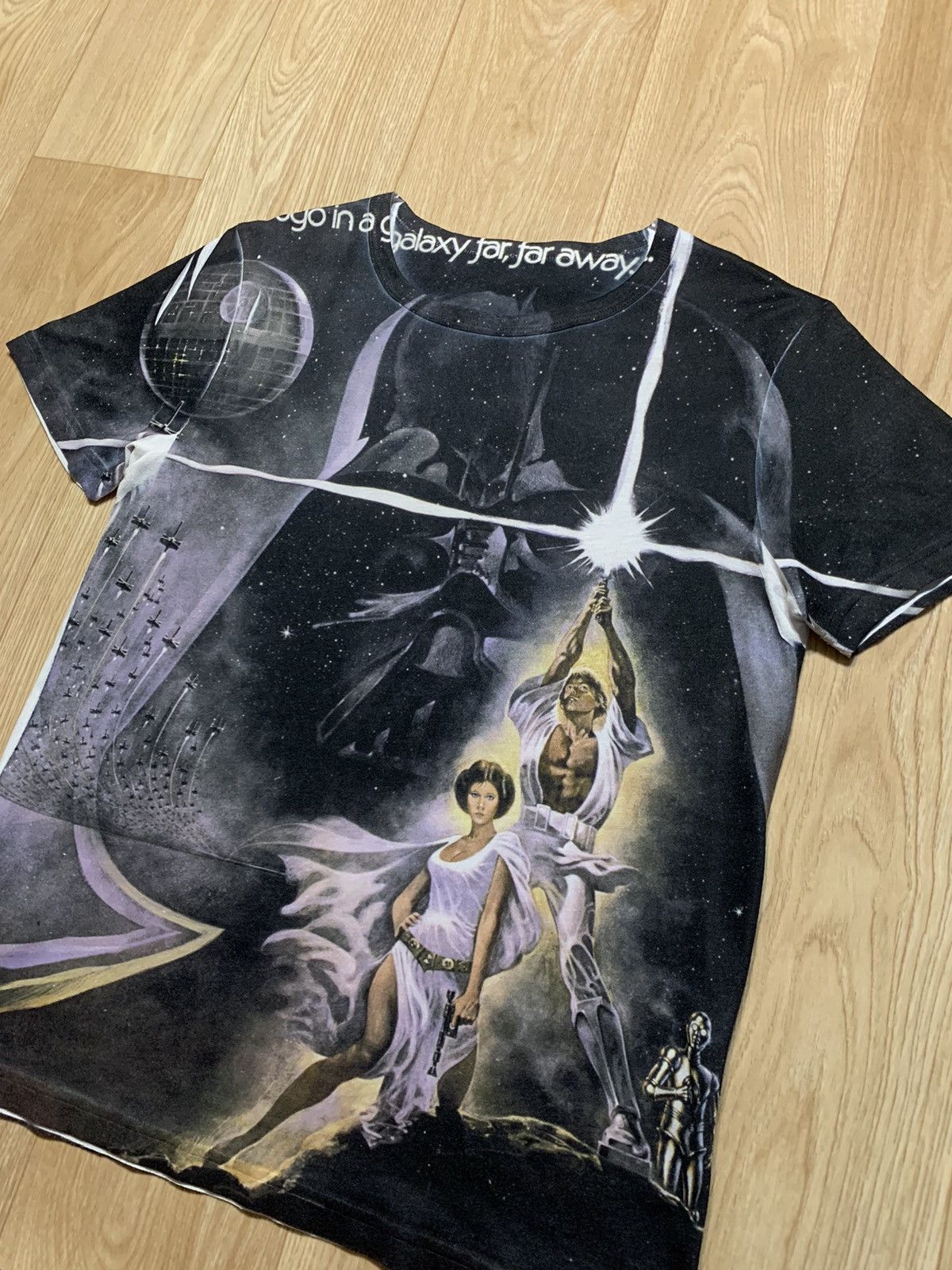 Star Wars AOP Star Wars A Galaxy Far, Far away Allprinted T-Shirt Size US M / EU 48-50 / 2 - 2 Thumbnail
