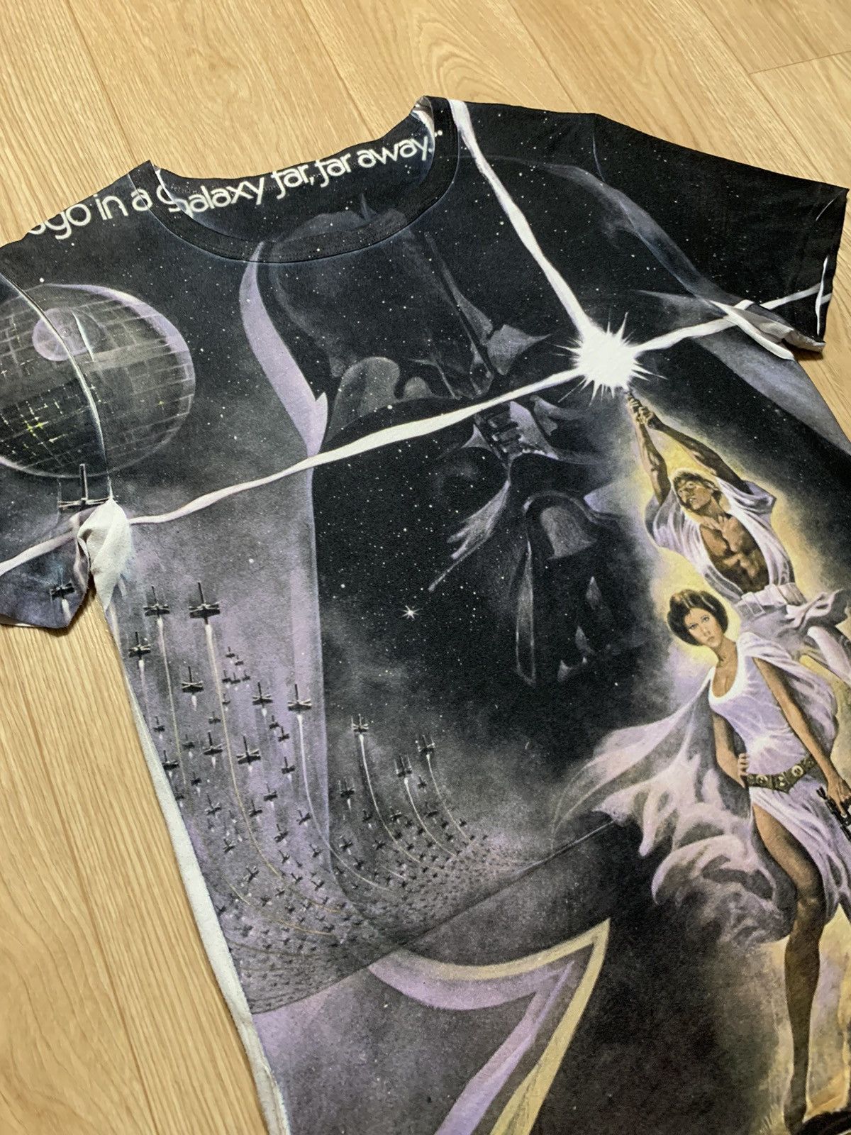 Star Wars AOP Star Wars A Galaxy Far, Far away Allprinted T-Shirt Size US M / EU 48-50 / 2 - 4 Thumbnail