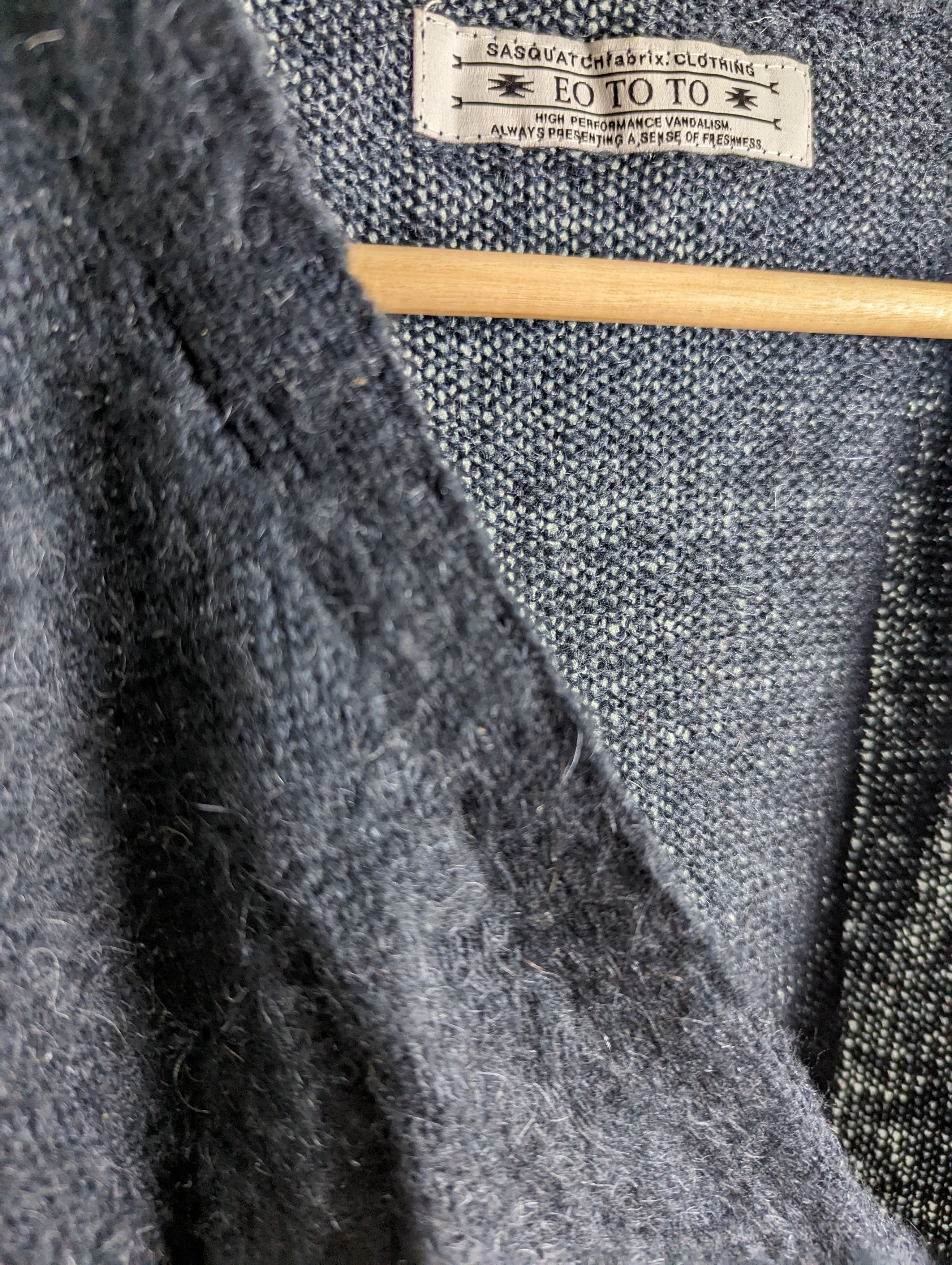 Sasquatchfabrix Sasquatchfabrix Light Mohair/Wool Cardigan Sweater Knit Size US L / EU 52-54 / 3 - 2 Thumbnail