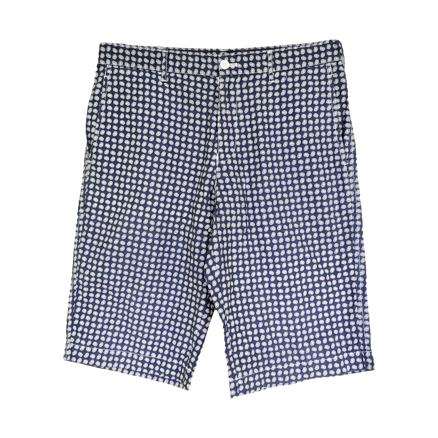 image of Comme Des Garcons x Comme Des Garcons Homme Comme Des Garçons Homme Motif Short Pants in Blue (Size