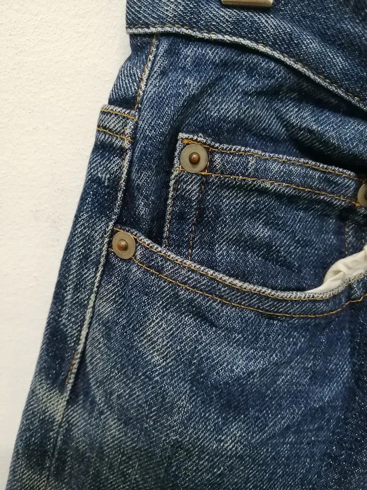 A.P.C. A.P.C selvedge Blue Distressed Jeans - Size 29 Size US 29 - 4 Thumbnail