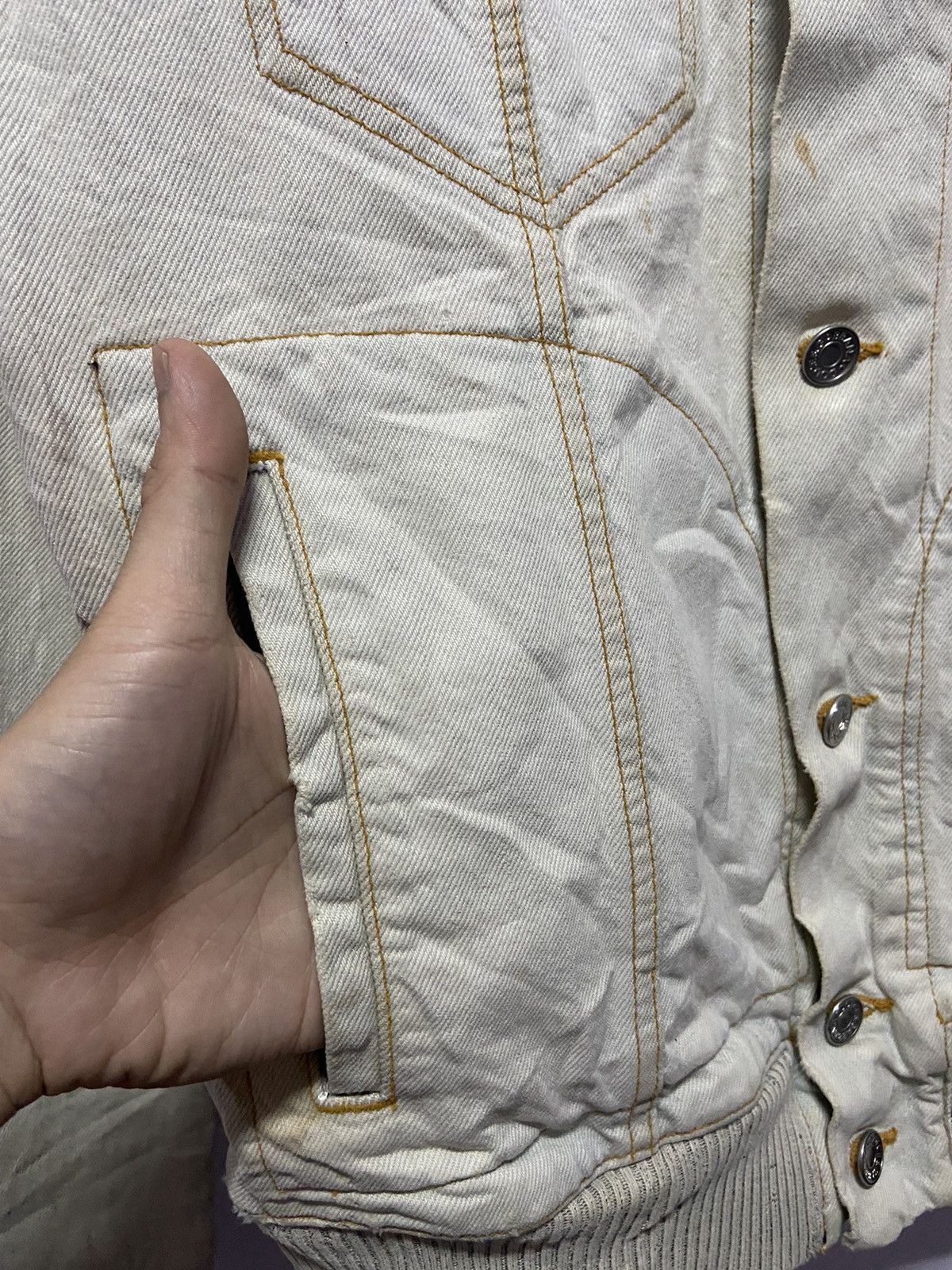 Dolce & Gabbana Dolce & gabanna distress denime jacket Size US M / EU 48-50 / 2 - 4 Thumbnail