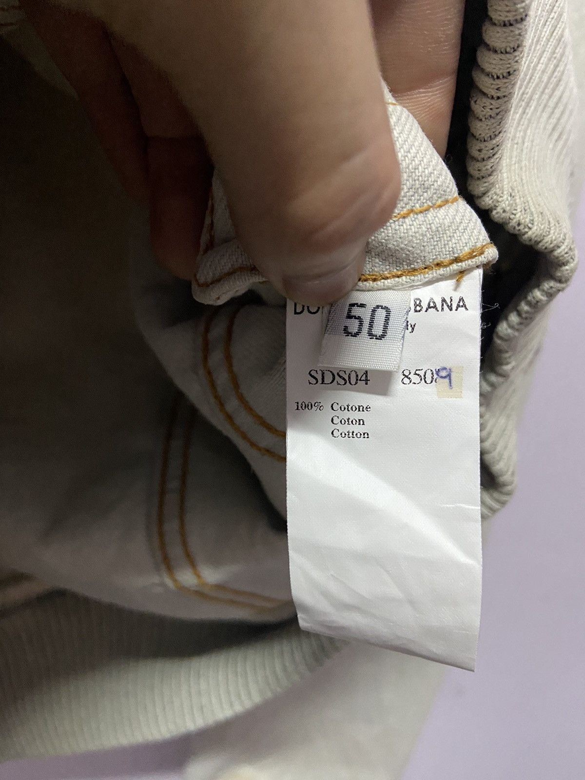 Dolce & Gabbana Dolce & gabanna distress denime jacket Size US M / EU 48-50 / 2 - 9 Thumbnail