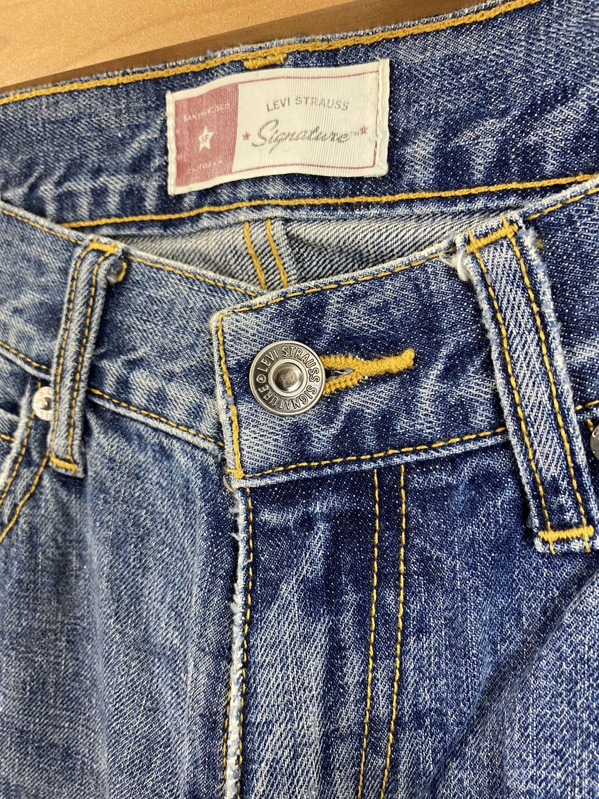 Levi's DLS Levi’s Strauss Signature Blue Denim Pants #BB526 Size US 30 / EU 46 - 16 Thumbnail