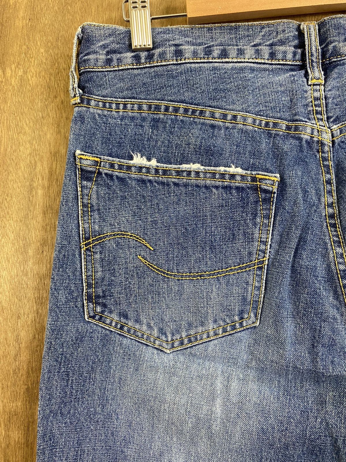 Levi's DLS Levi’s Strauss Signature Blue Denim Pants #BB526 Size US 30 / EU 46 - 9 Thumbnail