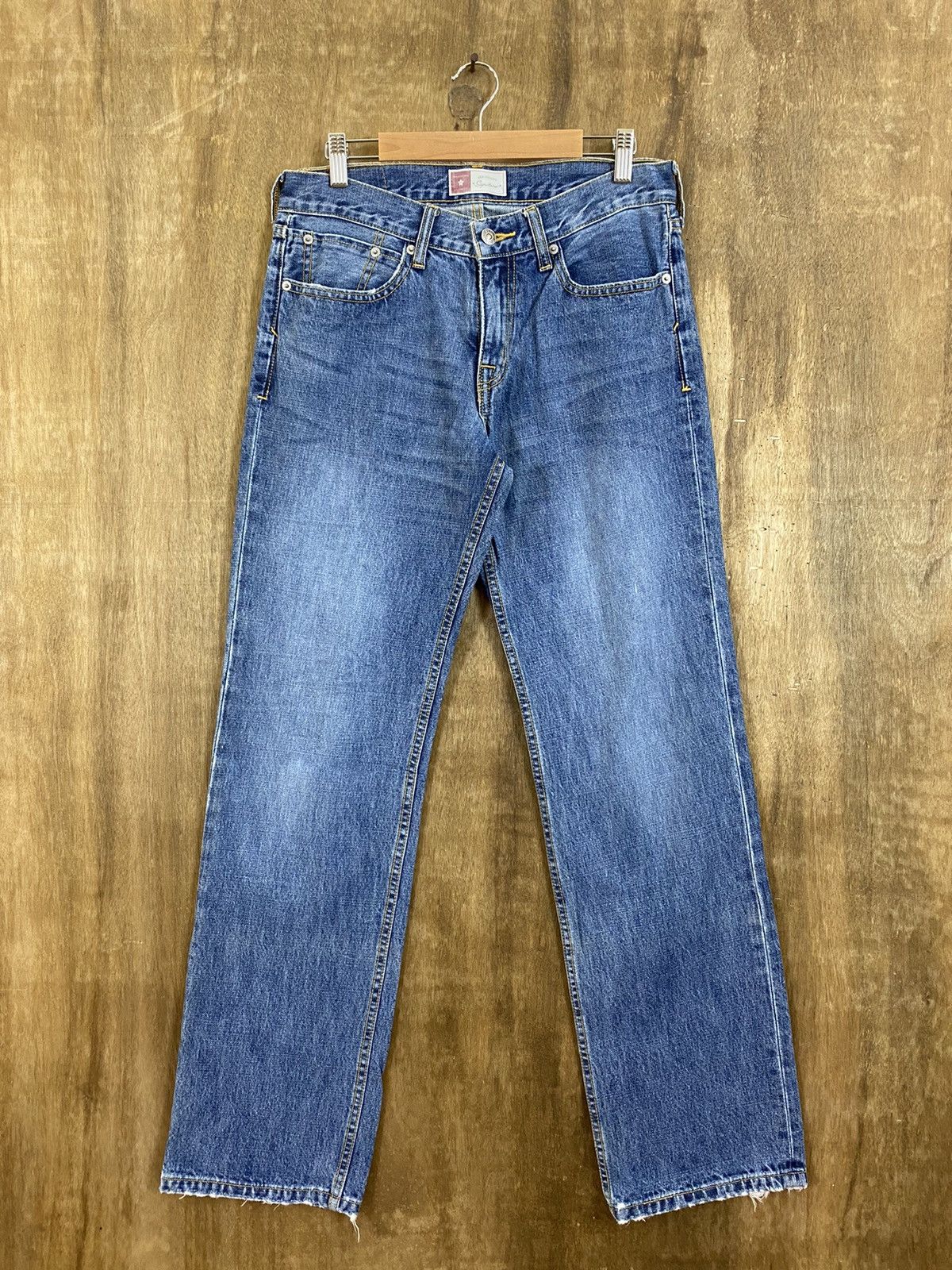 Levi's DLS Levi’s Strauss Signature Blue Denim Pants #BB526 Size US 30 / EU 46 - 1 Thumbnail