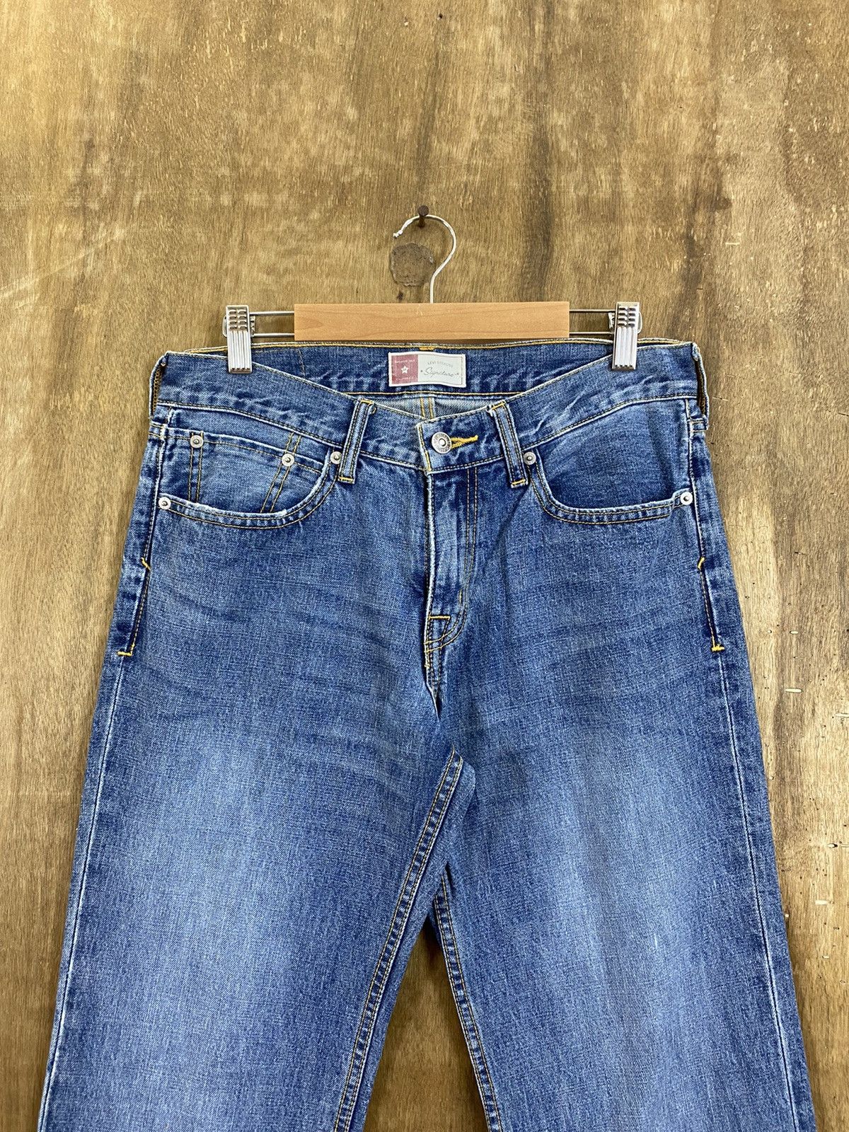 Levi's DLS Levi’s Strauss Signature Blue Denim Pants #BB526 Size US 30 / EU 46 - 2 Thumbnail