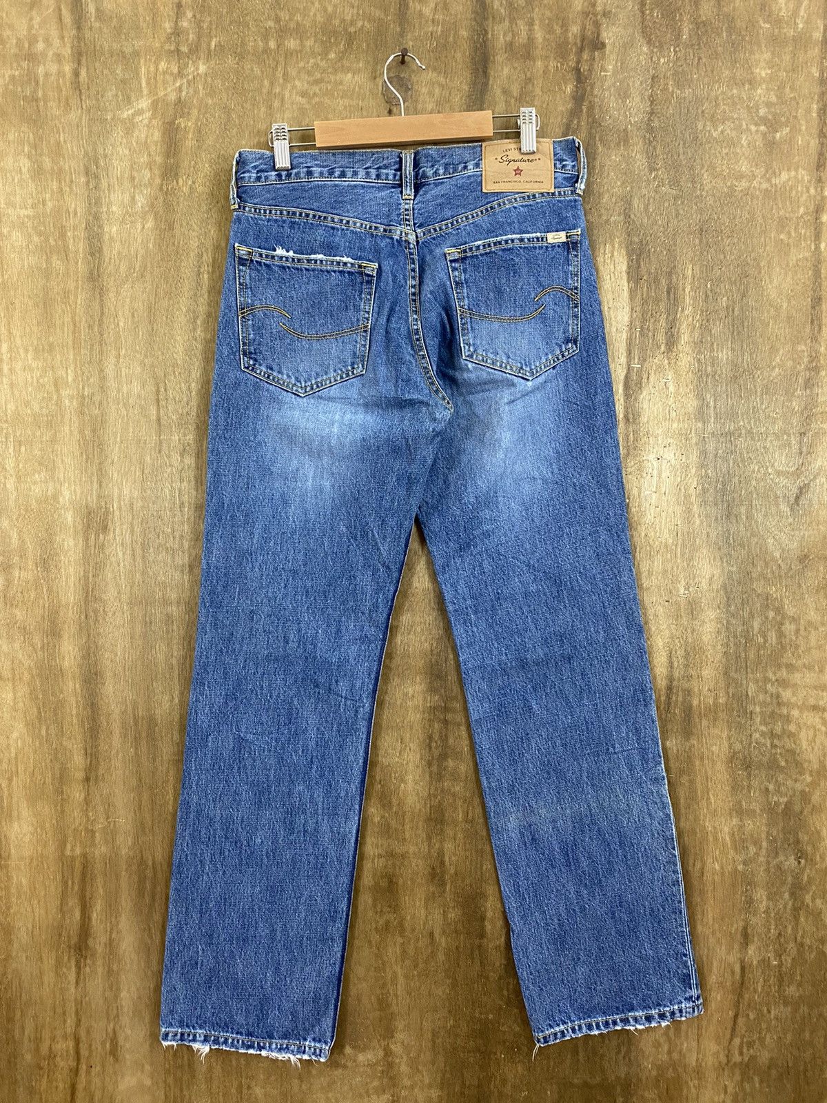 Levi's DLS Levi’s Strauss Signature Blue Denim Pants #BB526 Size US 30 / EU 46 - 6 Thumbnail