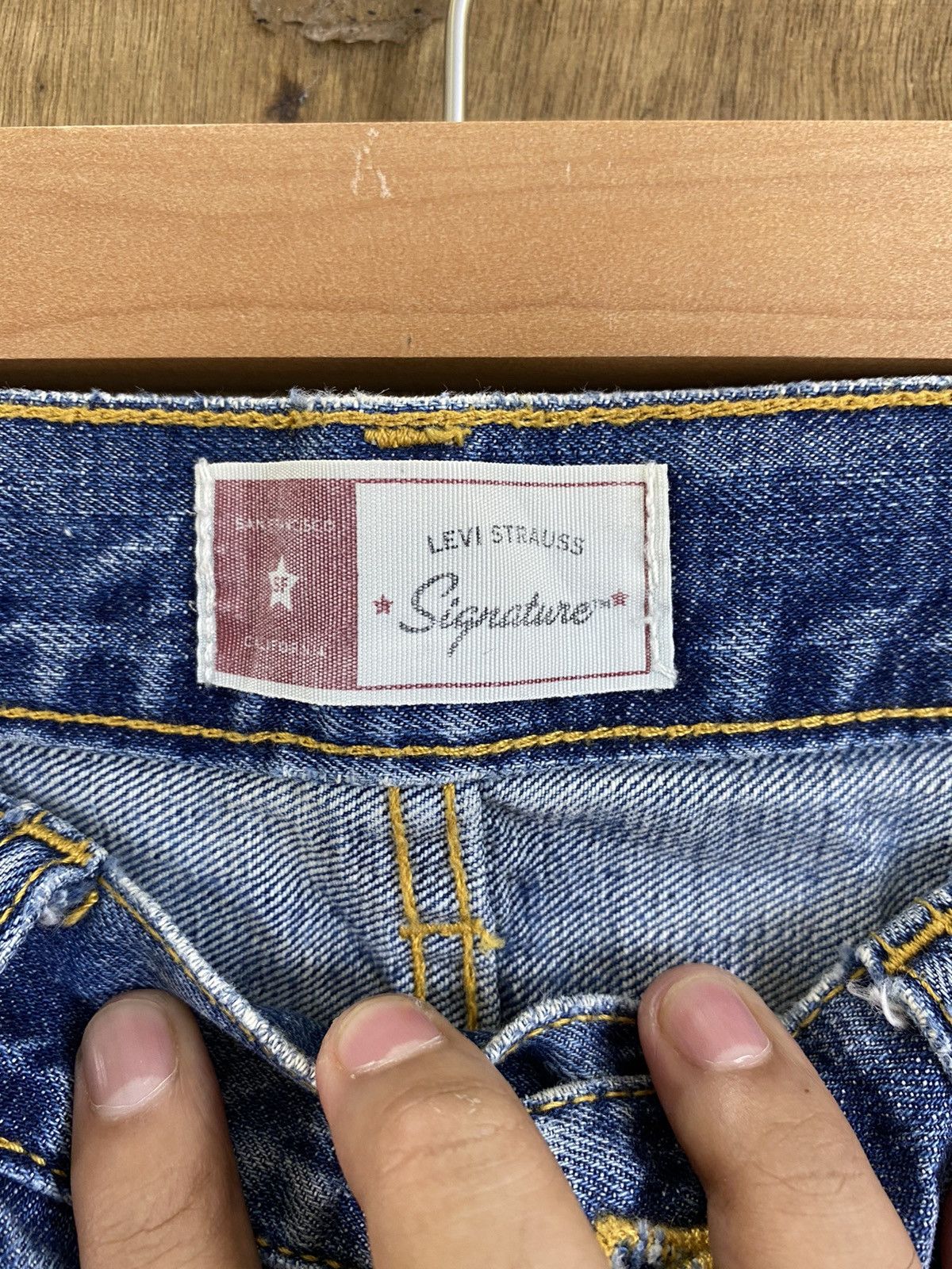 Levi's DLS Levi’s Strauss Signature Blue Denim Pants #BB526 Size US 30 / EU 46 - 13 Thumbnail