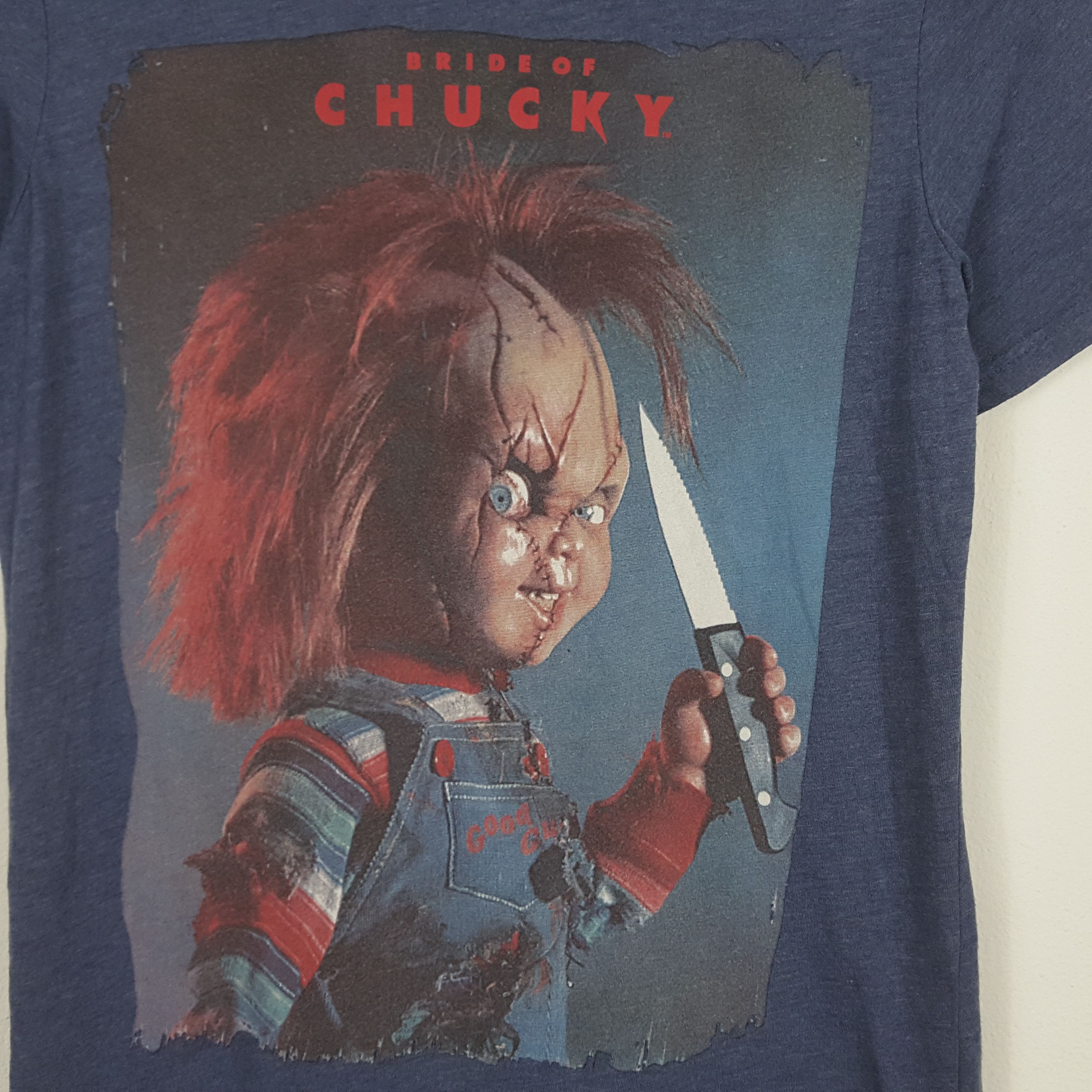 Vintage Vintage CHUCKY horror story movie t-shirt Size US M / EU 48-50 / 2 - 4 Thumbnail