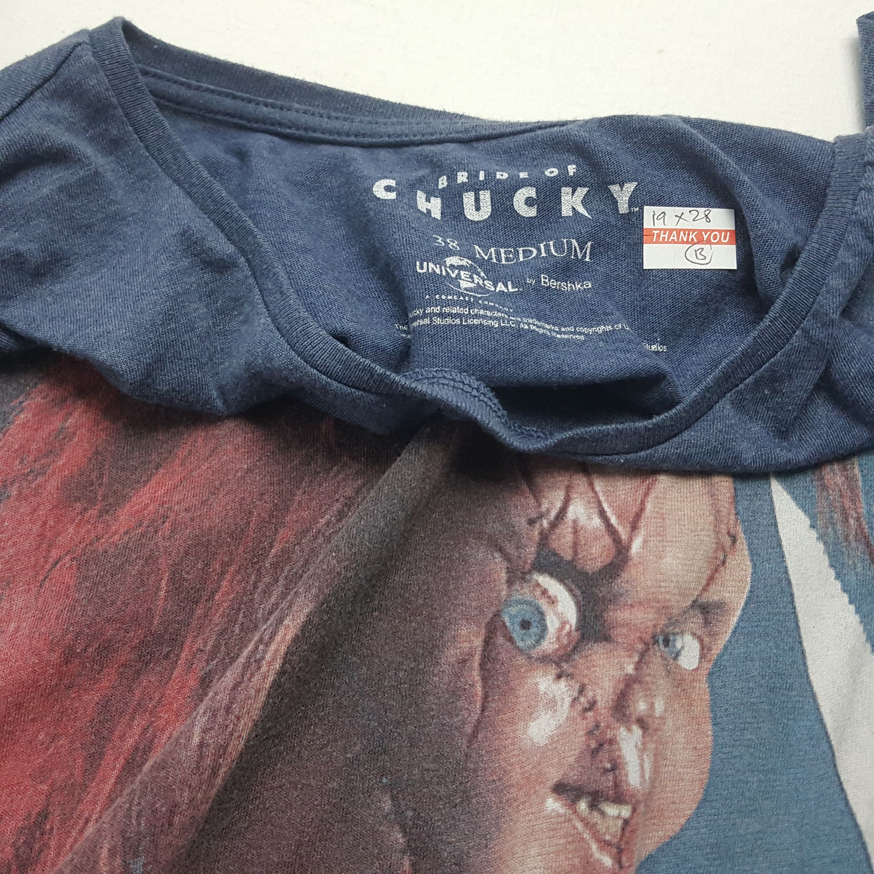 Vintage Vintage CHUCKY horror story movie t-shirt Size US M / EU 48-50 / 2 - 2 Thumbnail