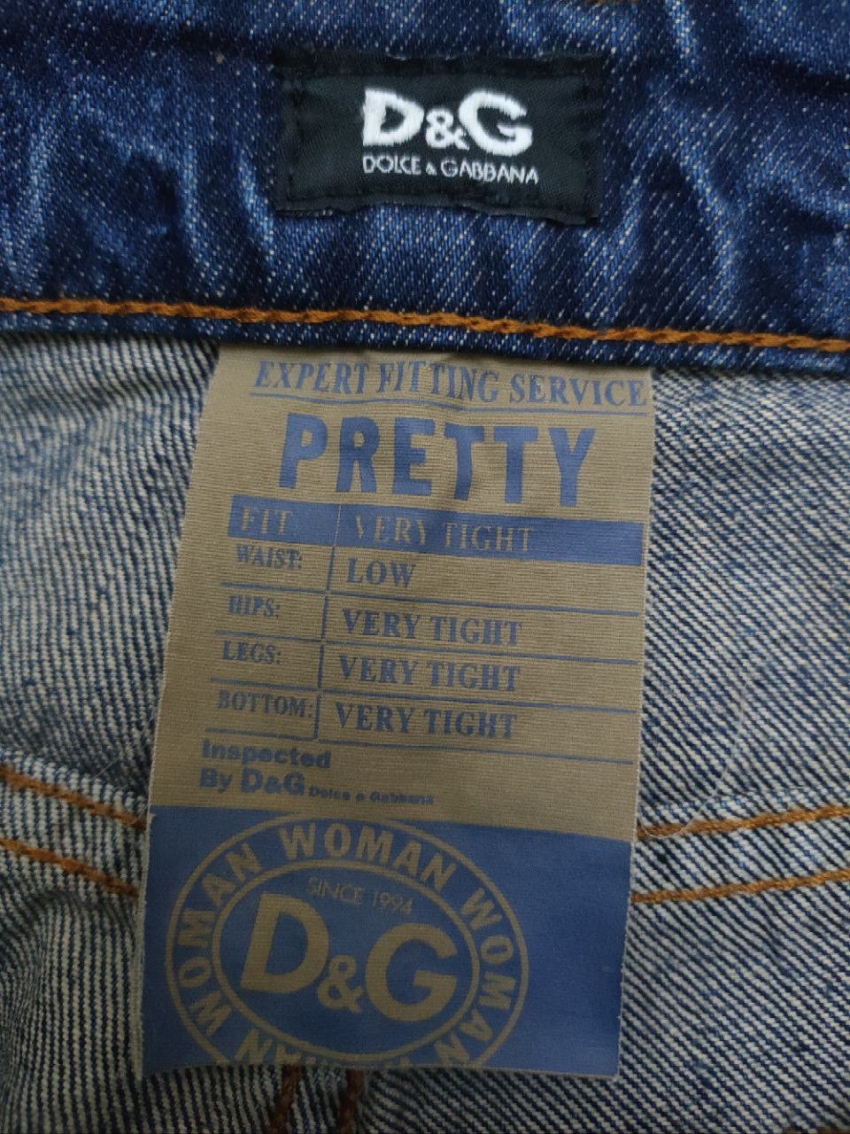 Dolce & Gabbana D&G Distressed Denim Size 25" / US 0 / IT 36 - 8 Thumbnail