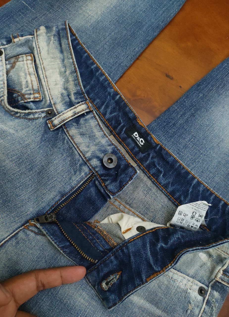 Dolce & Gabbana D&G Distressed Denim Size 25" / US 0 / IT 36 - 10 Thumbnail