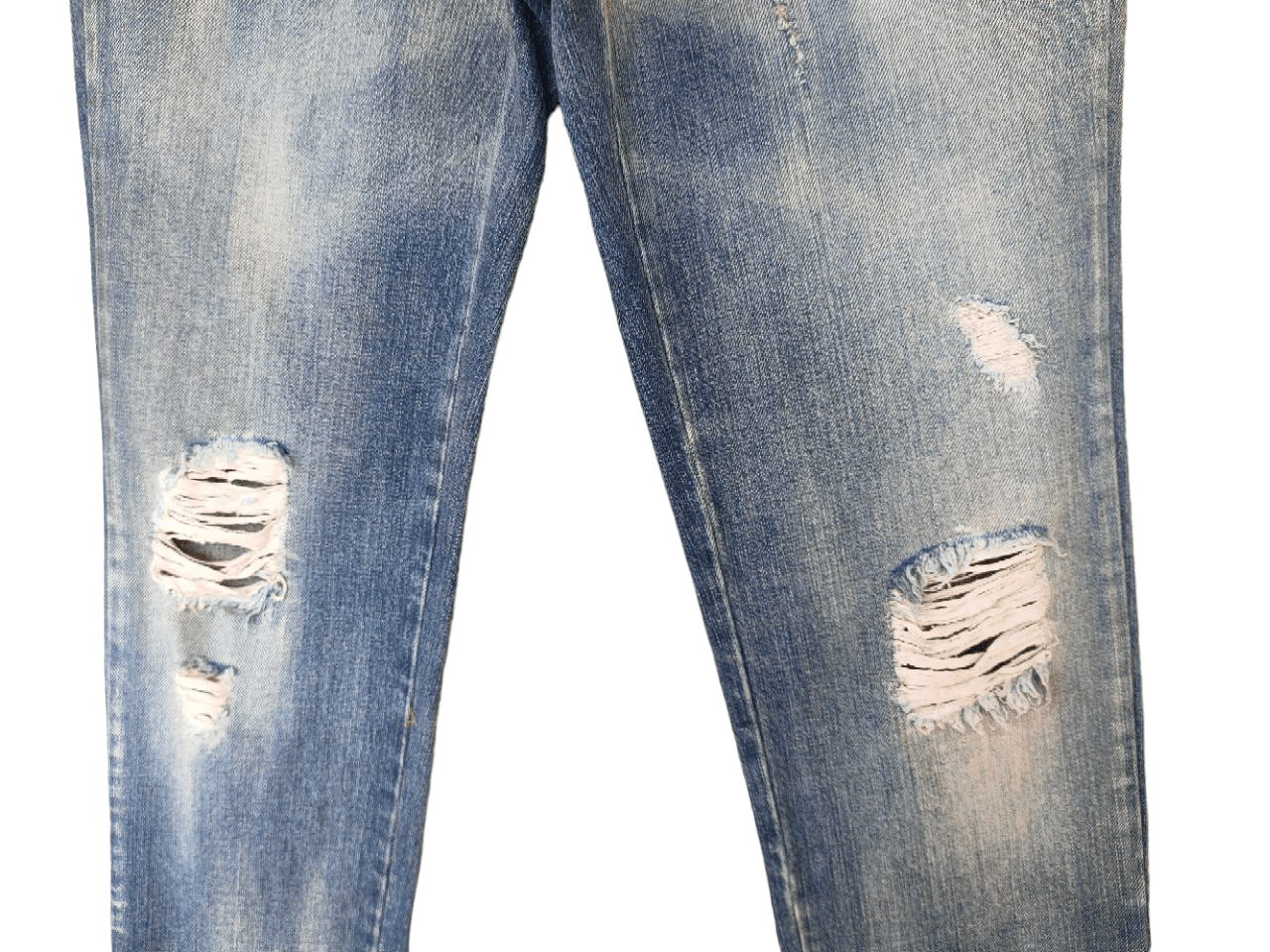 Dolce & Gabbana D&G Distressed Denim Size 25" / US 0 / IT 36 - 5 Thumbnail