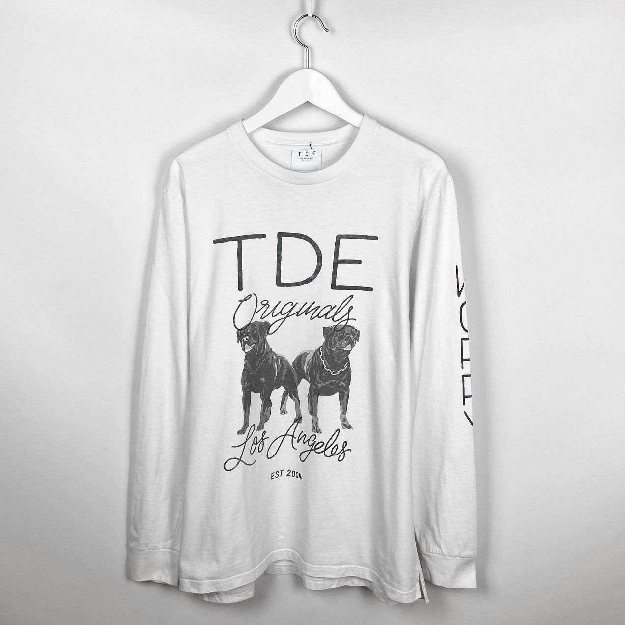 Kendrick Lamar Vintage Kendrick Lamar TDE Don’t Worry rottweiler longsleev Size US L / EU 52-54 / 3 - 1 Thumbnail