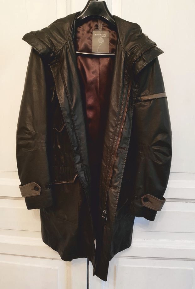 Other PREVIEW Milano waxed parka.Like Stone Island or Acronym Size US M / EU 48-50 / 2 - 3 Thumbnail