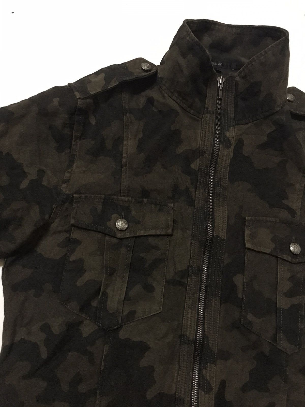 Shellac Shellac Camouflage Short Sleeve Jacket Size US M / EU 48-50 / 2 - 3 Thumbnail
