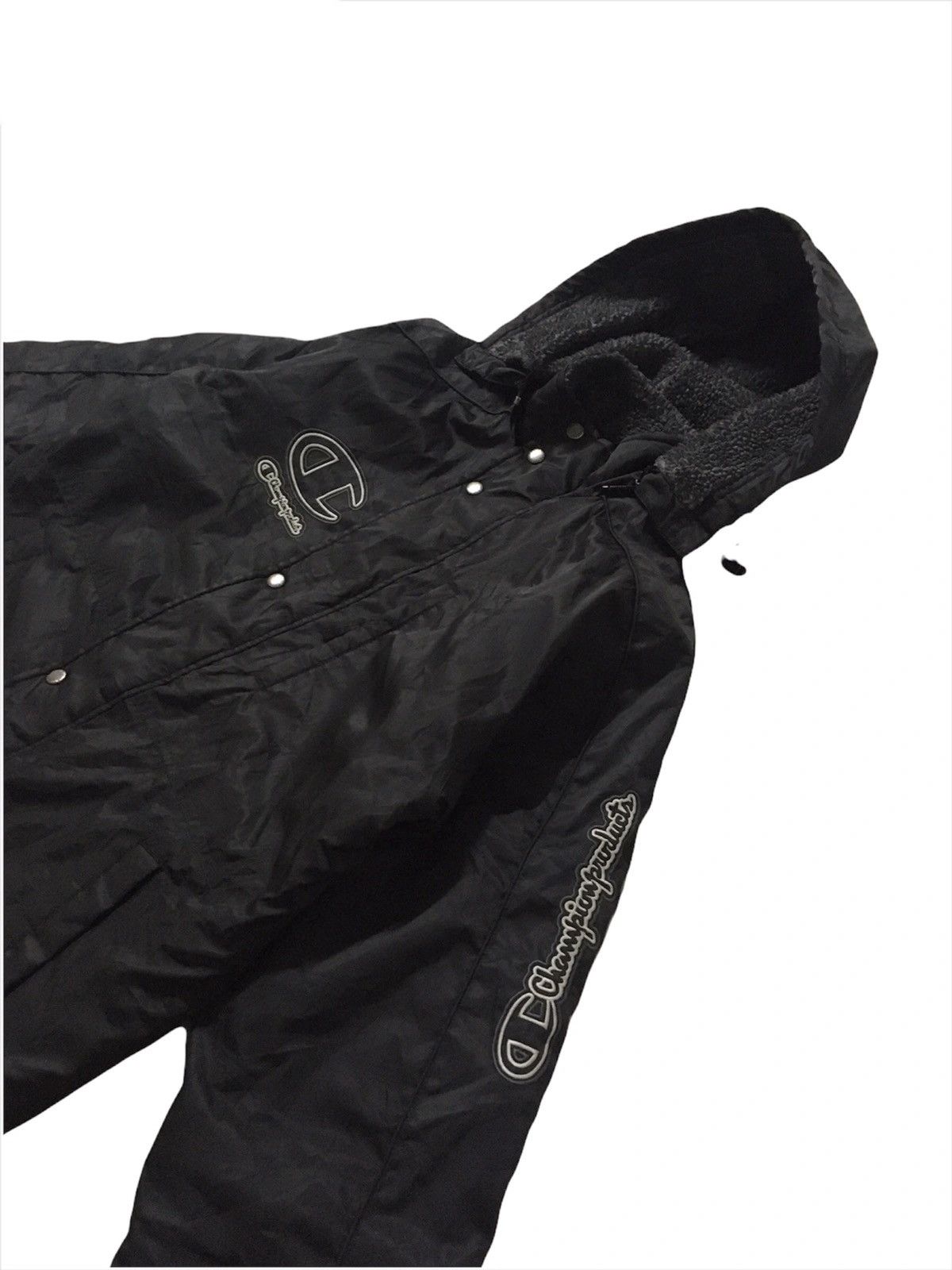 Champion × Japanese Brand Champion Nice Long Jacket Fleece Insdide With Hoodies Size US M / EU 48-50 / 2 - 6 Thumbnail