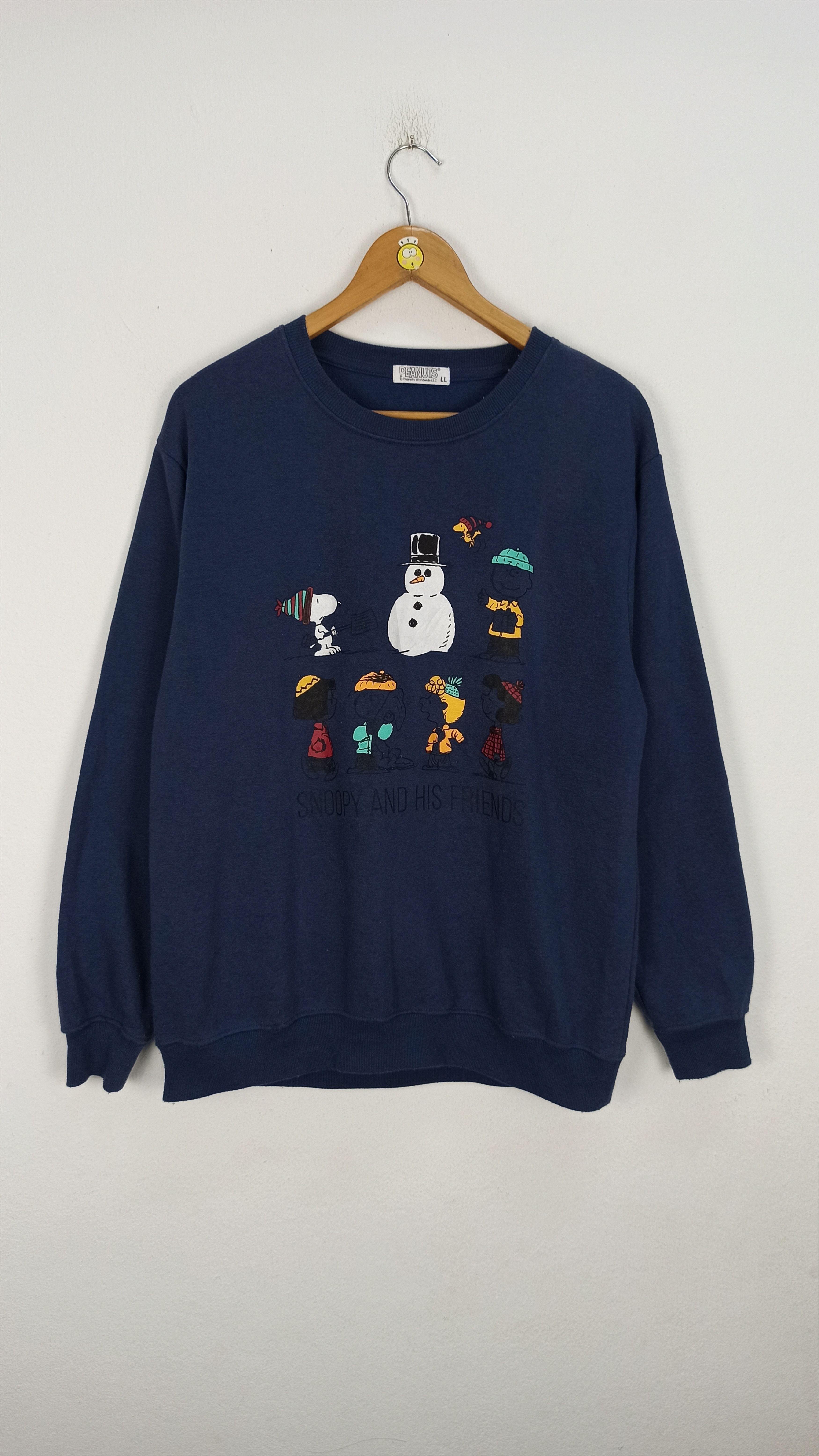 Peanuts Snoopy And His Friends Crewneck Sweatshirt Jumper