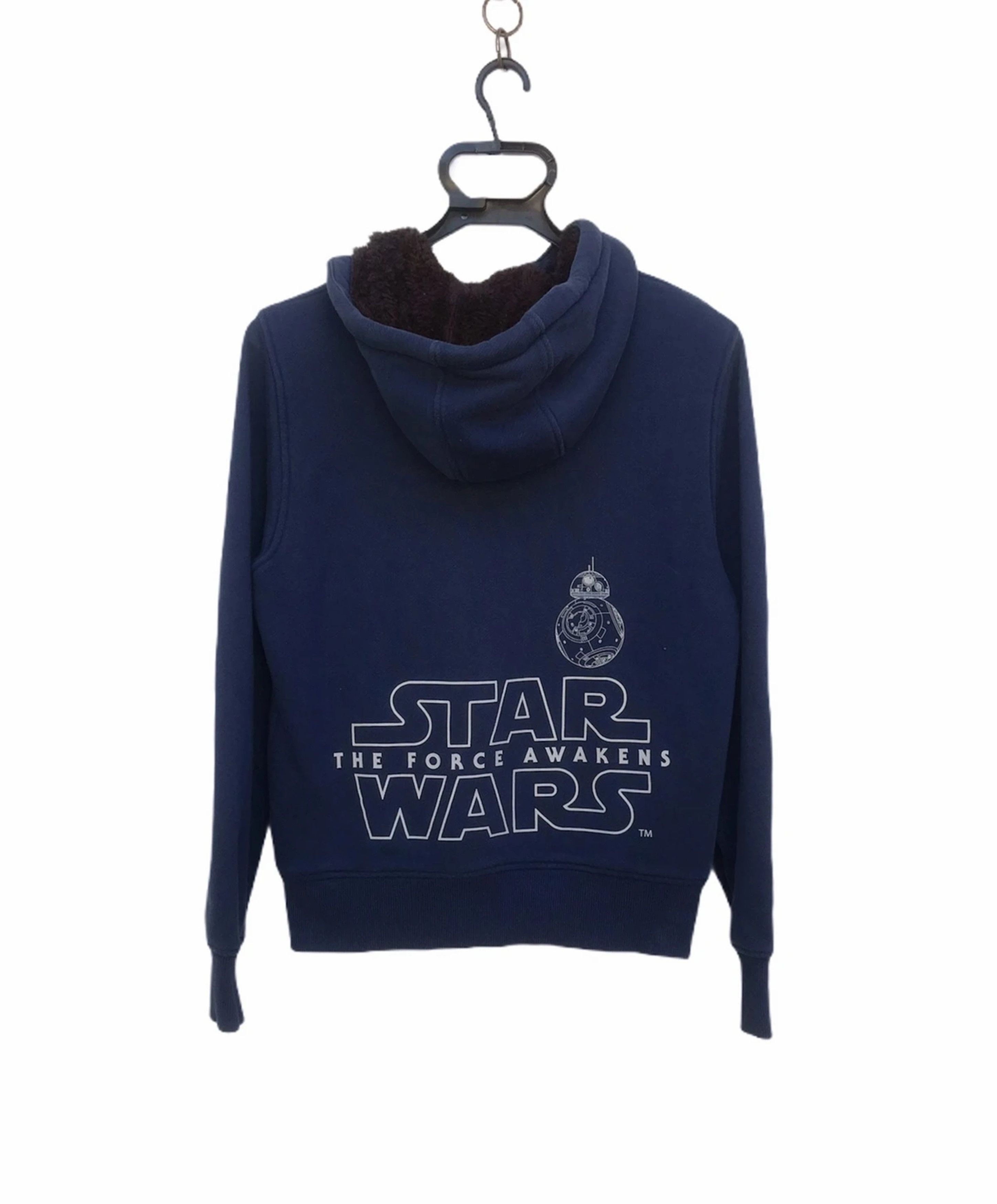 Star Wars × Uniqlo Uniqlo Star Wars Fleece Sherpa Inside Zipper Sweatshirts Size US S / EU 44-46 / 1 - 1 Thumbnail
