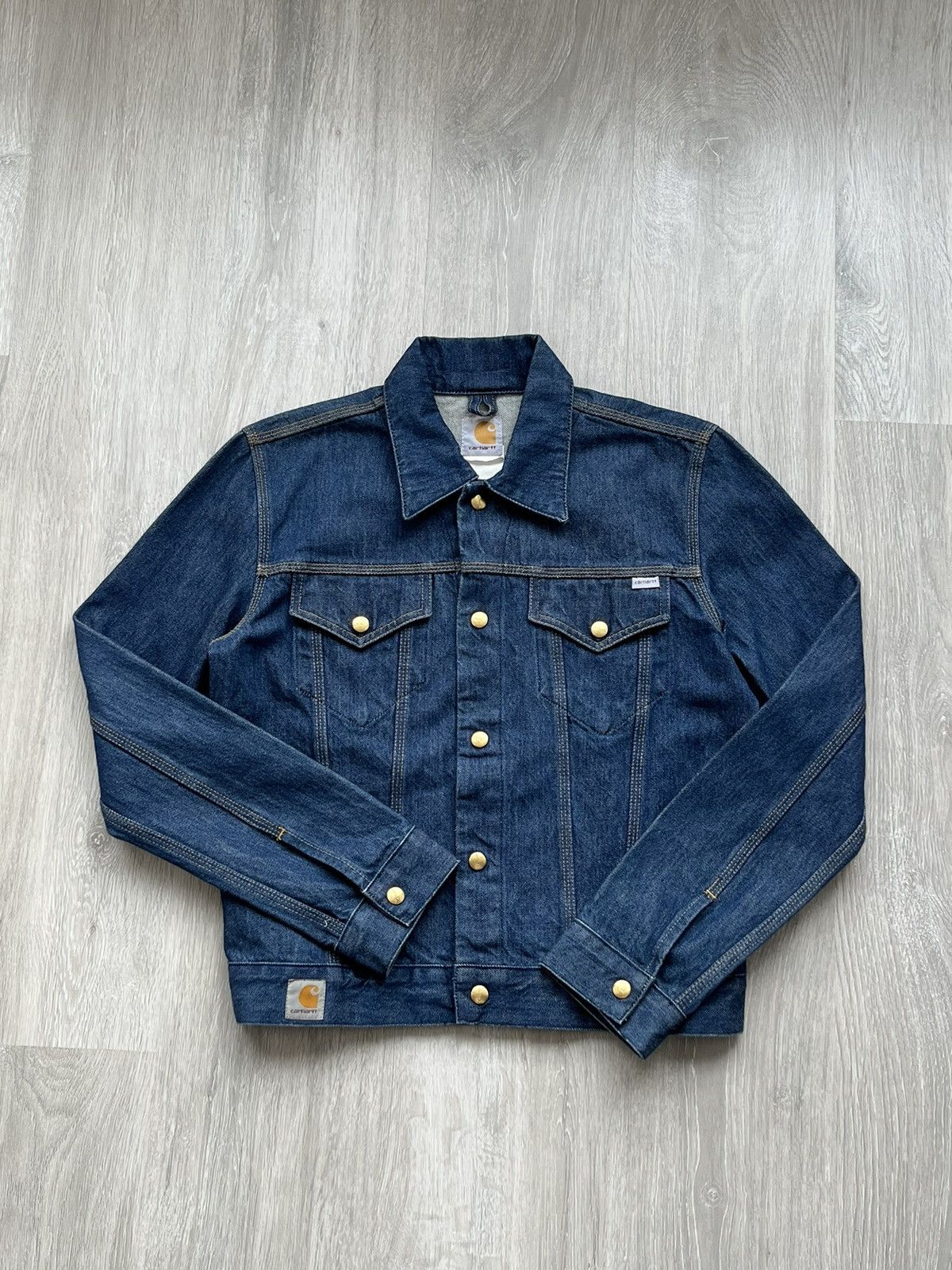 Vintage Vintage Carhartt Denim Jacket | Grailed