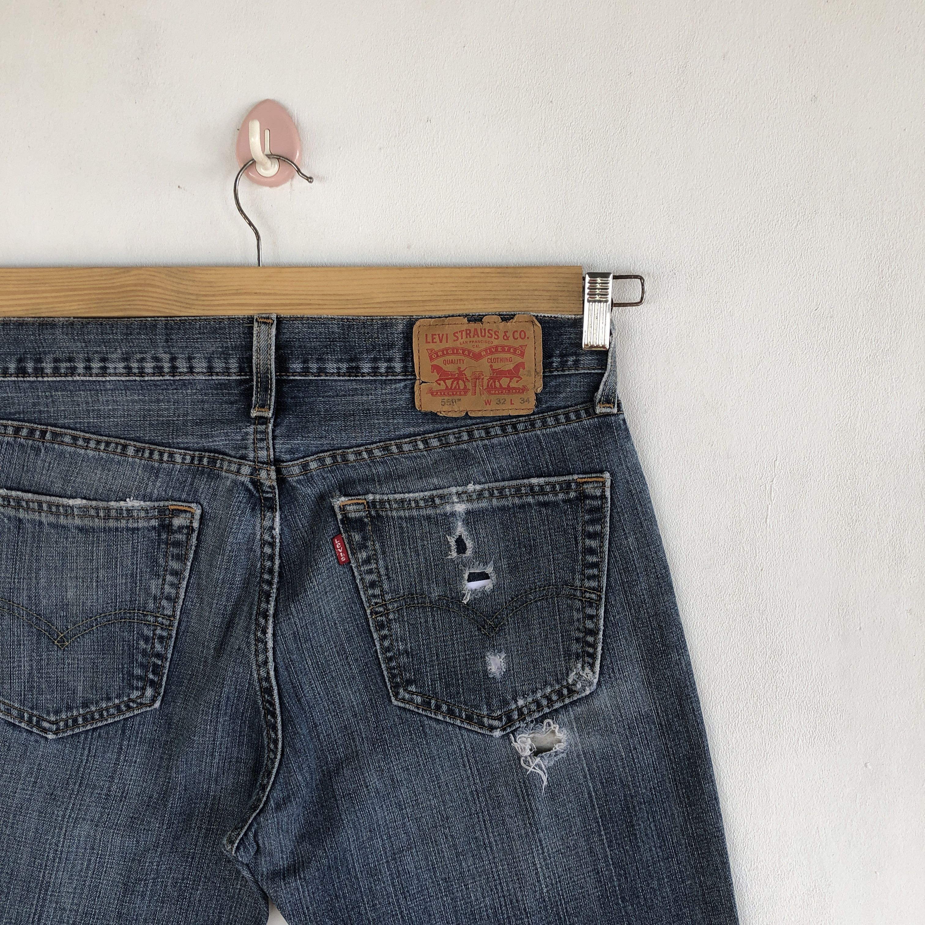 Levi's Vintage Levi's Distressed Jeans Levis 559 Denim Pants Size US 34 / EU 50 - 5 Thumbnail