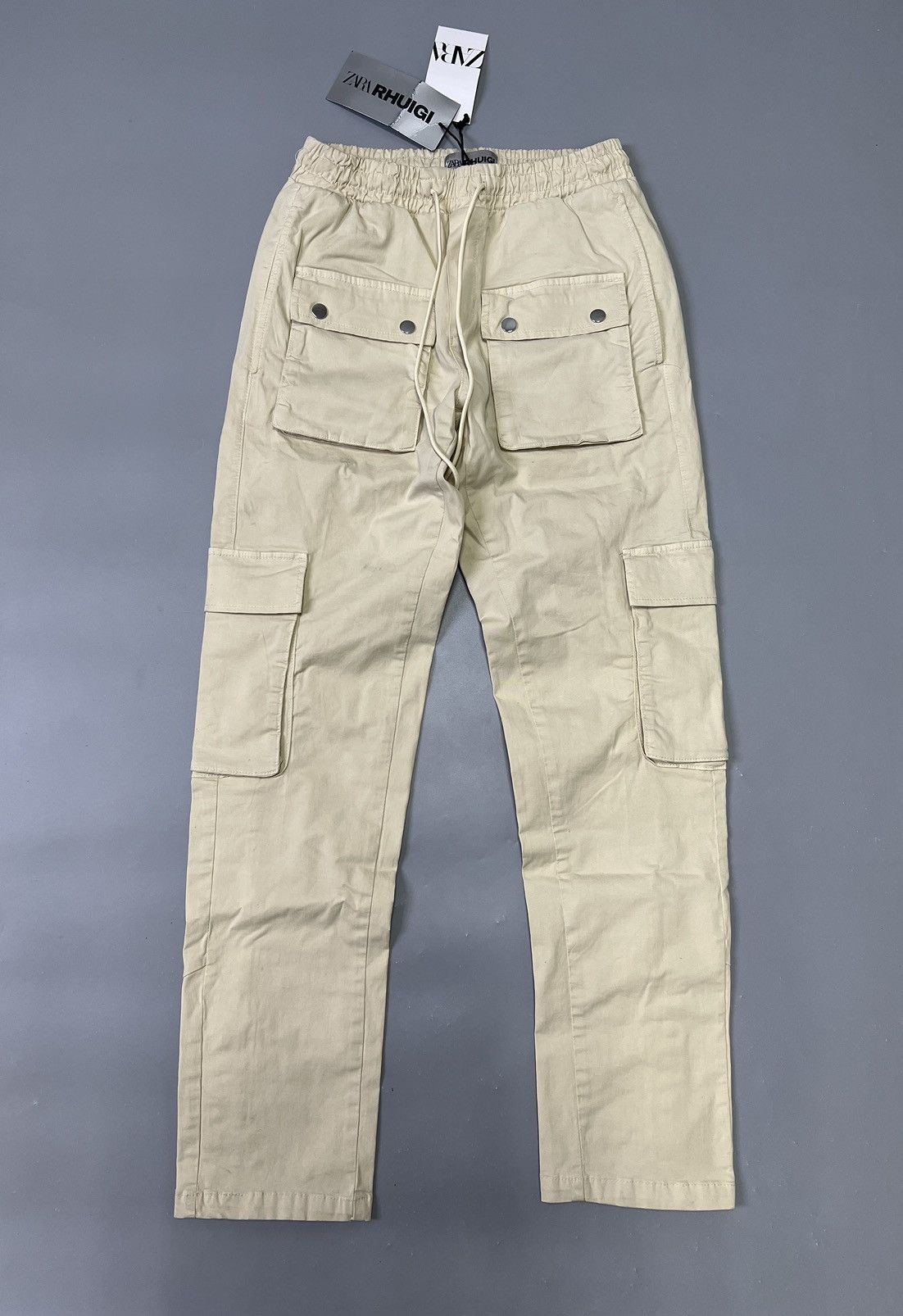 Rhude × Zara Rhude X Zara NEW Cargo Pants beige size S Size US 30 / EU 46 - 10 Thumbnail