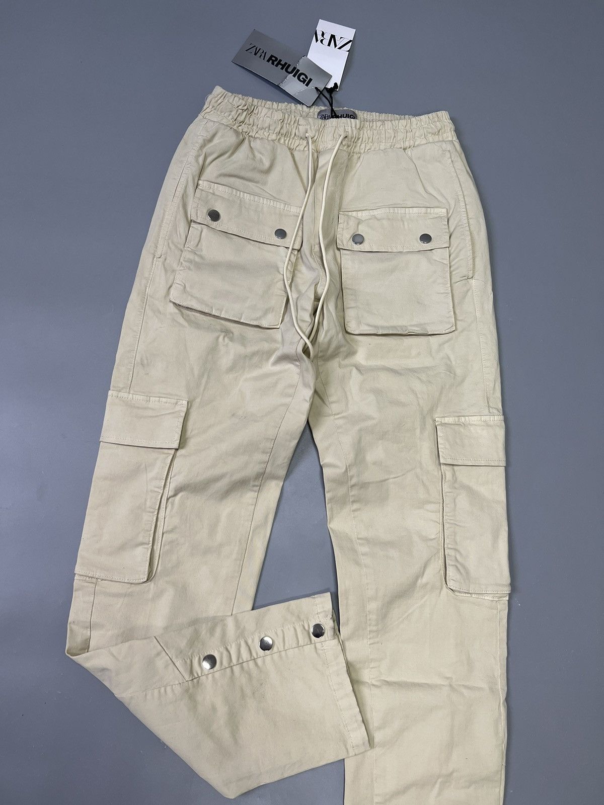 Rhude × Zara Rhude X Zara NEW Cargo Pants beige size S Size US 30 / EU 46 - 11 Thumbnail