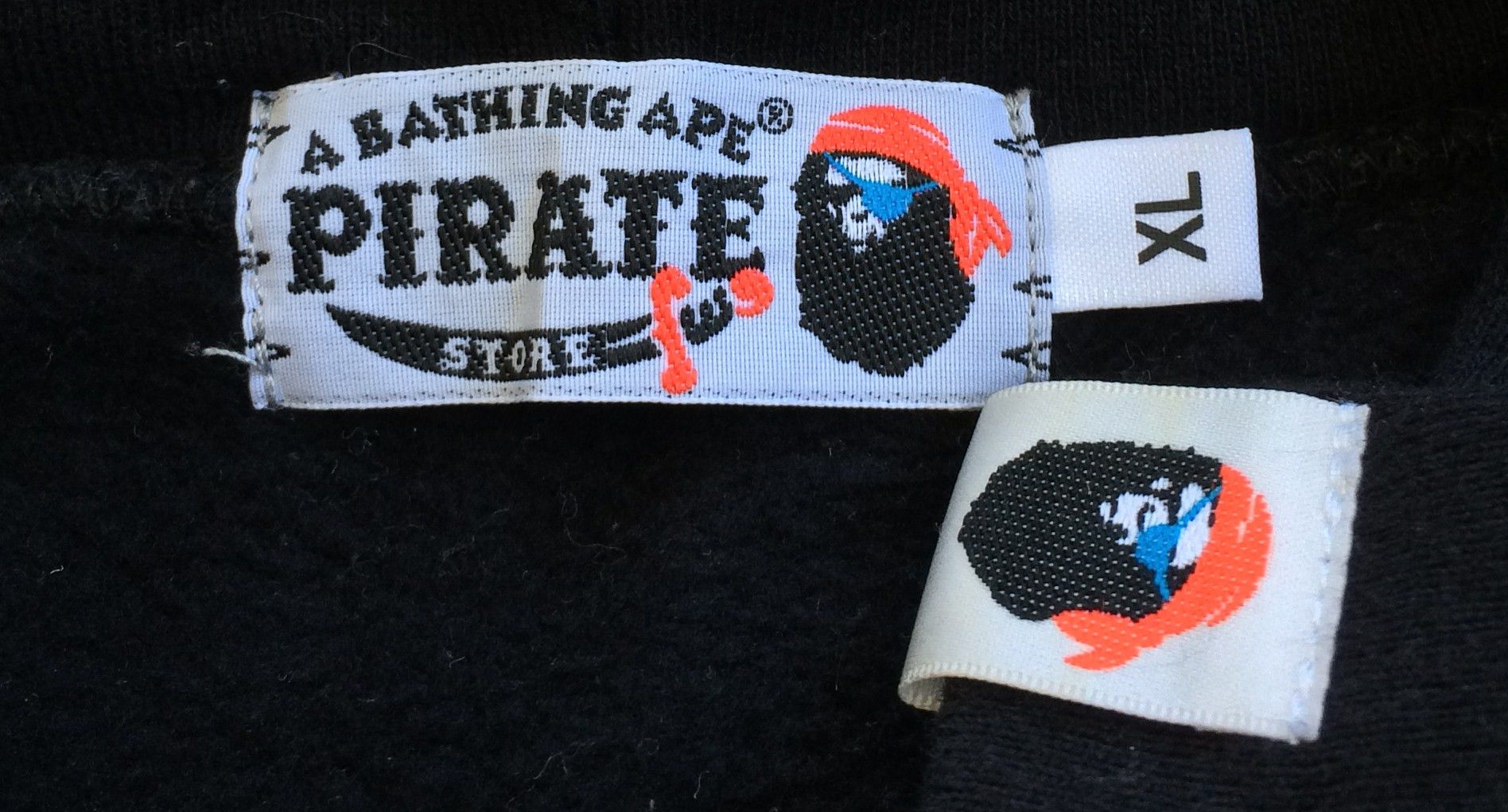 Bape Bape Pirate Store Logo Hoodie Size US XL / EU 56 / 4 - 3 Thumbnail