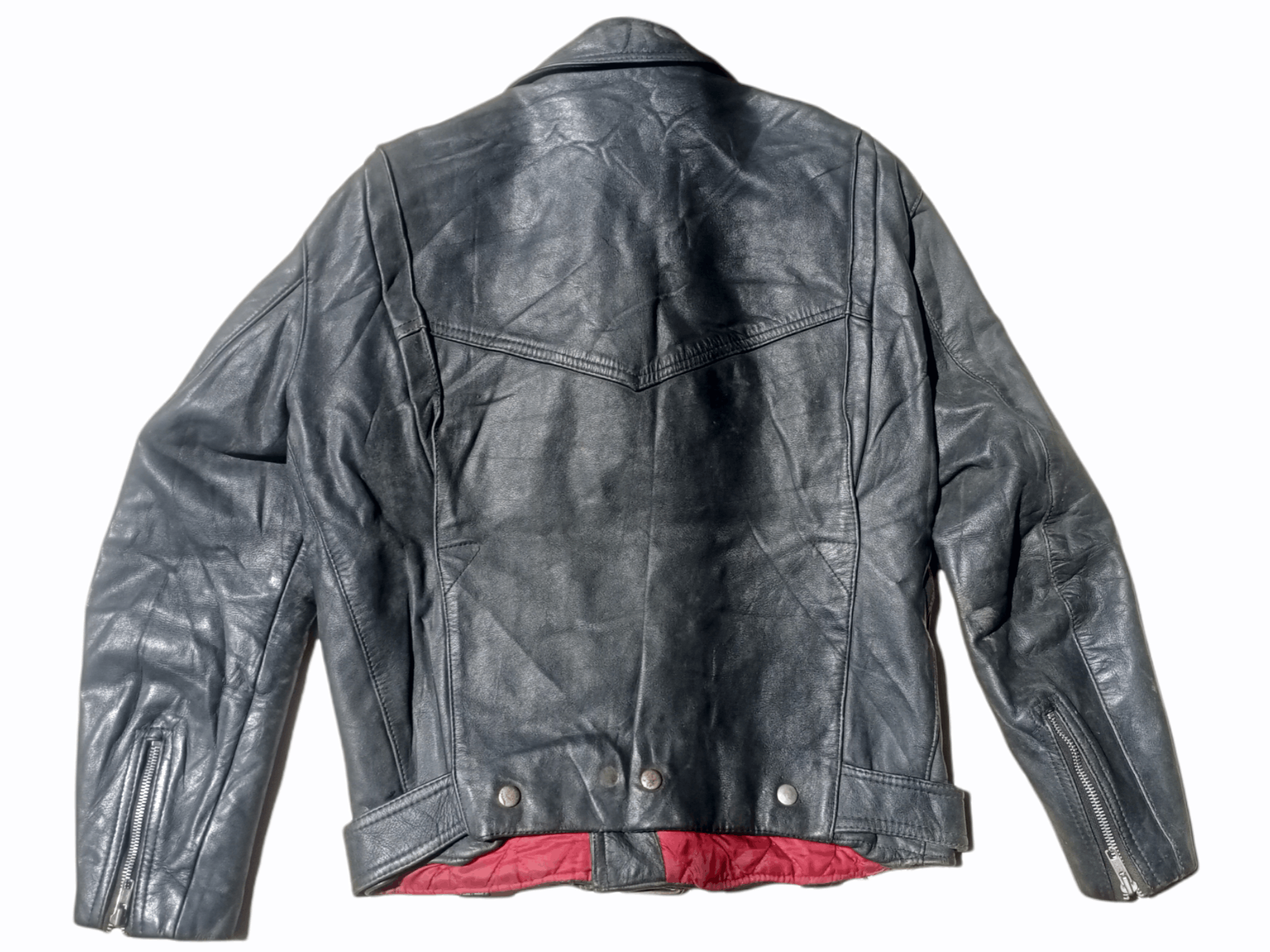 Japanese Brand PUNK! STYLE VINTAGE LEATHER JACKET Size US M / EU 48-50 / 2 - 8 Thumbnail