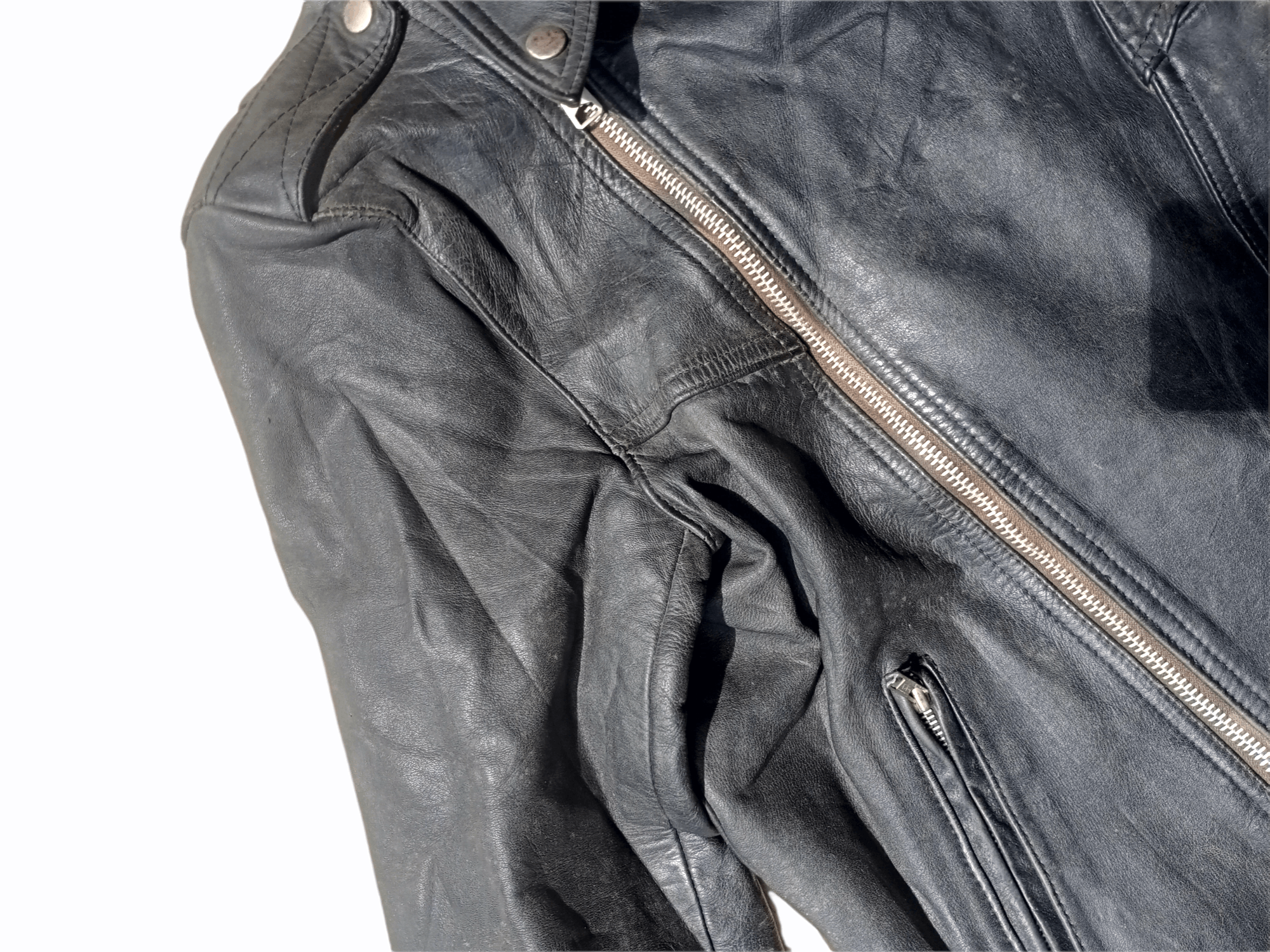 Japanese Brand PUNK! STYLE VINTAGE LEATHER JACKET Size US M / EU 48-50 / 2 - 5 Thumbnail
