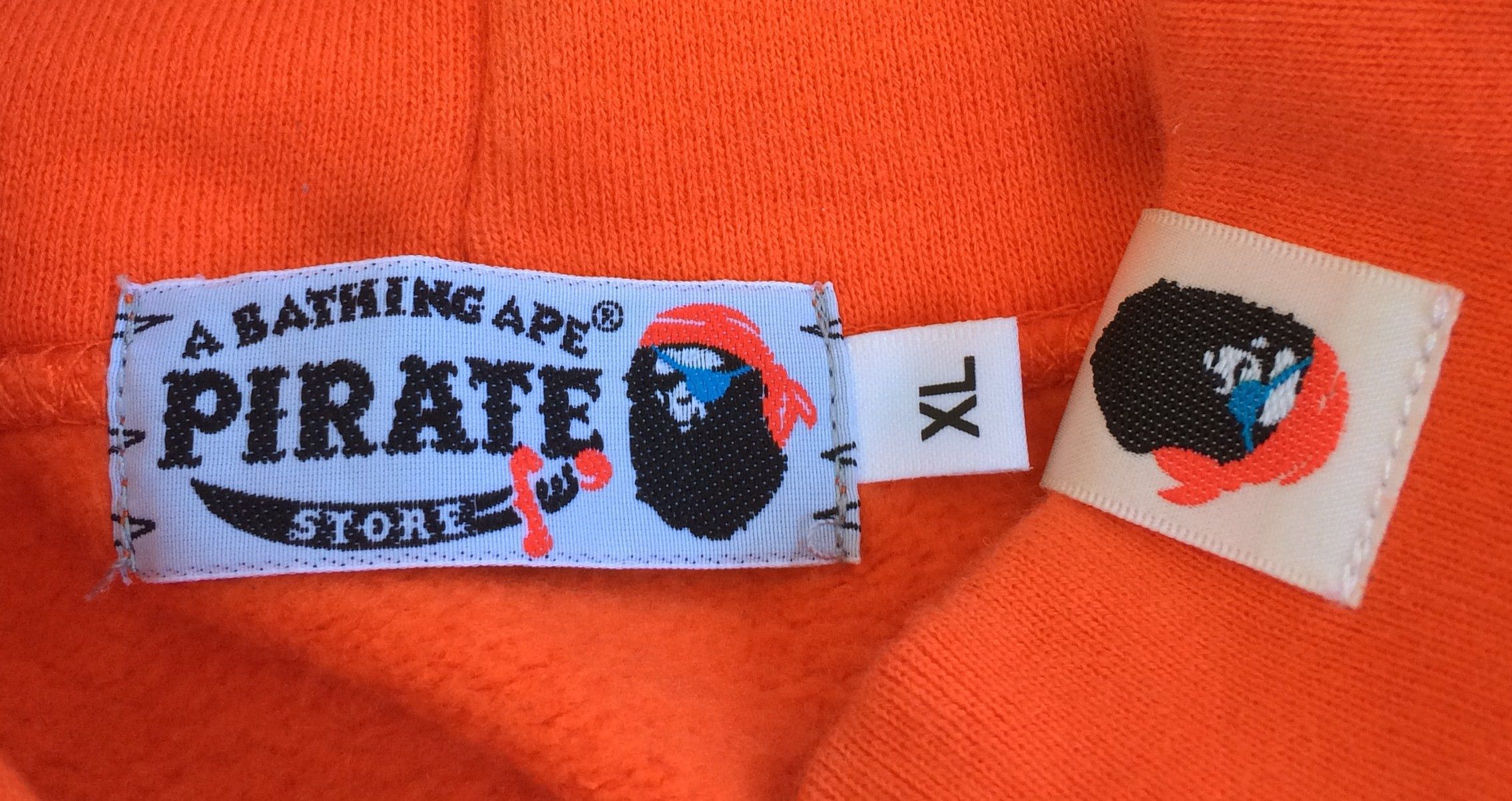 Bape Bape Pirate Store Logo Hoodie Size US XL / EU 56 / 4 - 3 Thumbnail