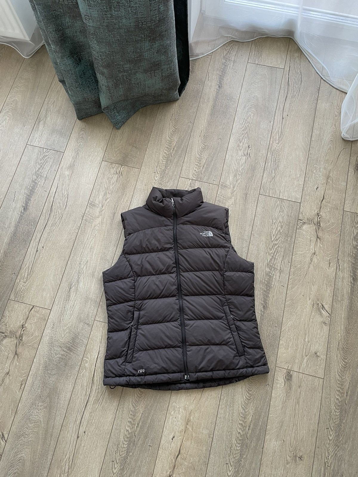 Vintage The North Face Brown 700 Down Puffer Vest Size L wmn
