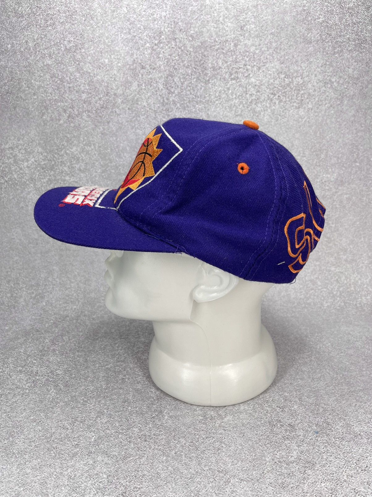 Rare Vintage LOGO 7 Phoenix Suns NBA Basketball Snapback Hat