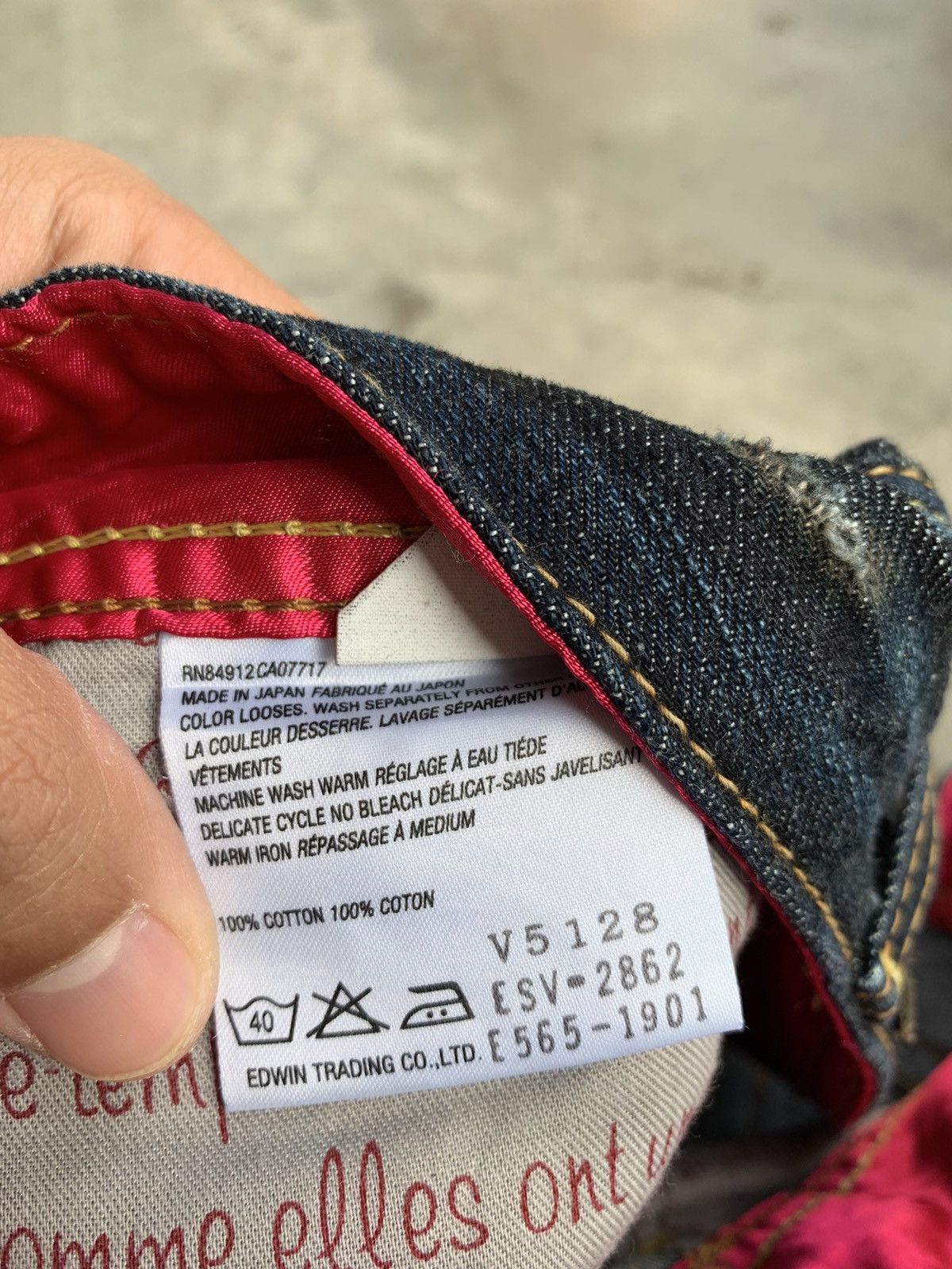 Edwin JapaneseBrand Edwin Flare Bell Bottom Denim Pant Bootcut Size 28" / US 6 / IT 42 - 5 Thumbnail