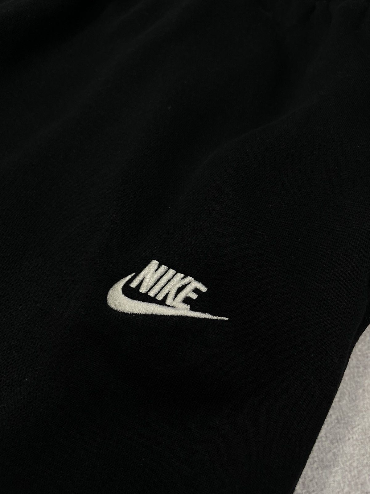Mens Nike Basic Sweatpants Black Drill Y2K Nylon Cargo TN