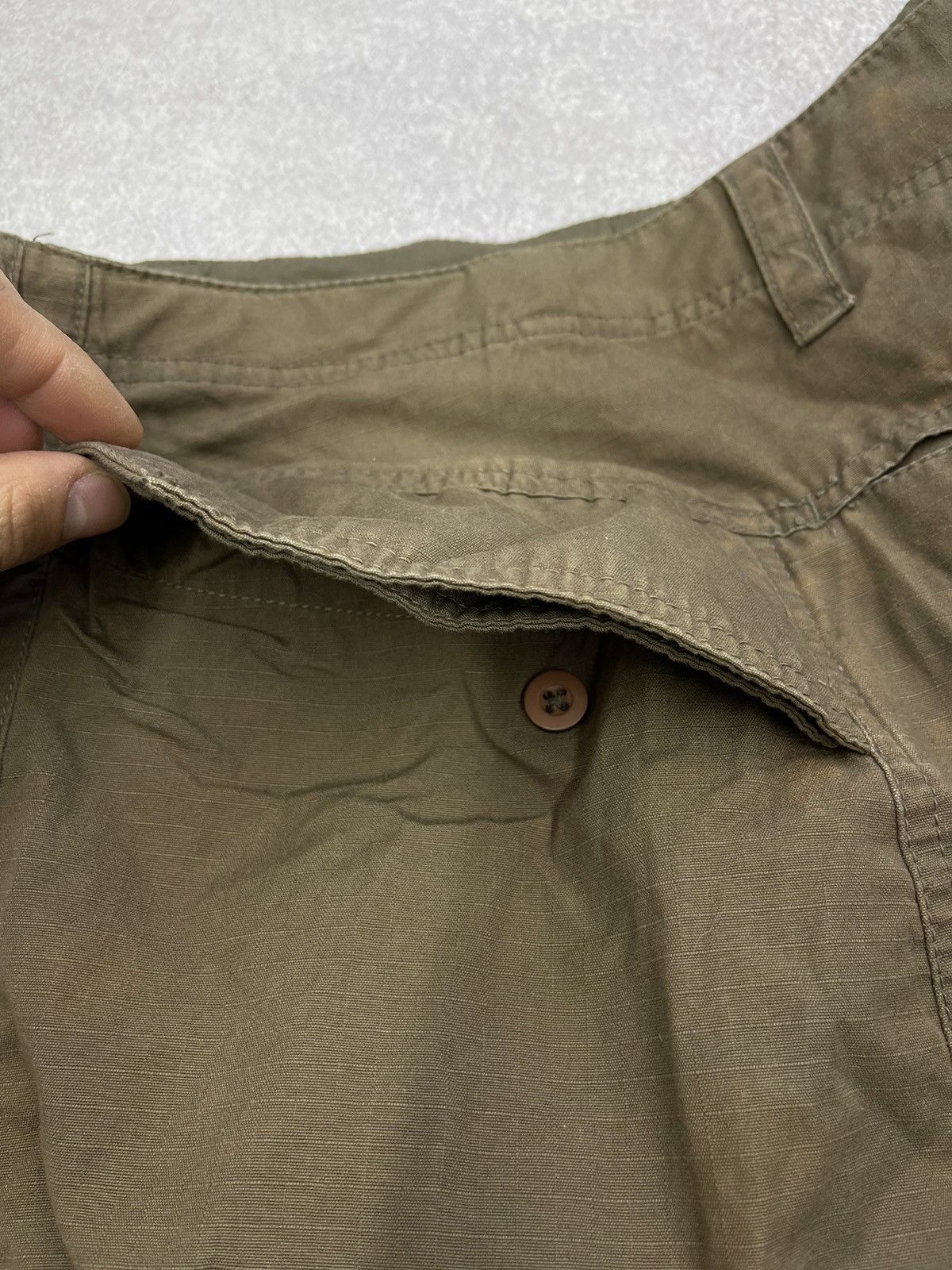 Nike Vintage Nike Cargo Shorts Drill Y2K Nylon TN Size L Size US 34 / EU 50 - 9 Thumbnail