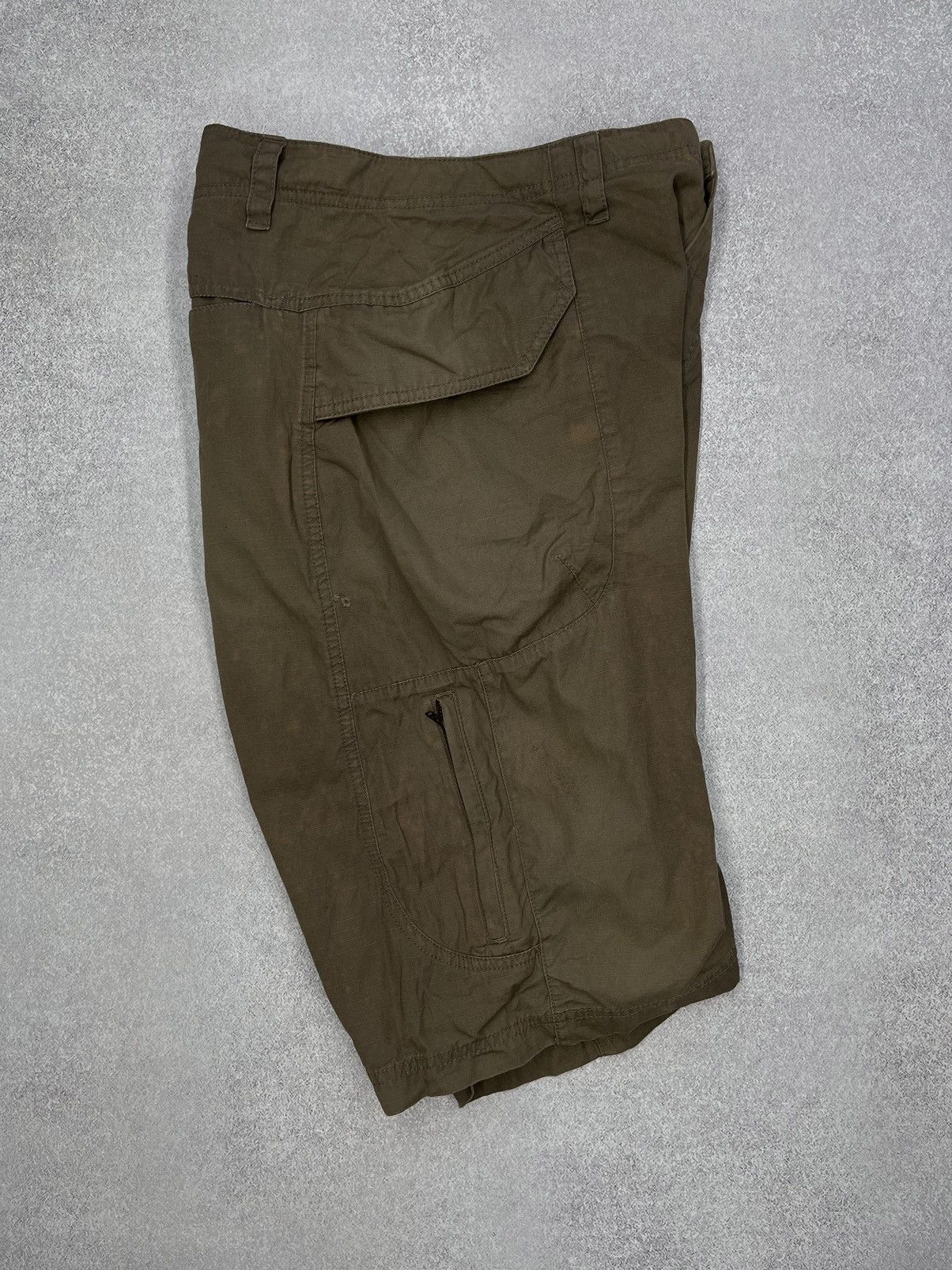 Nike Vintage Nike Cargo Shorts Drill Y2K Nylon TN Size L Size US 34 / EU 50 - 5 Thumbnail