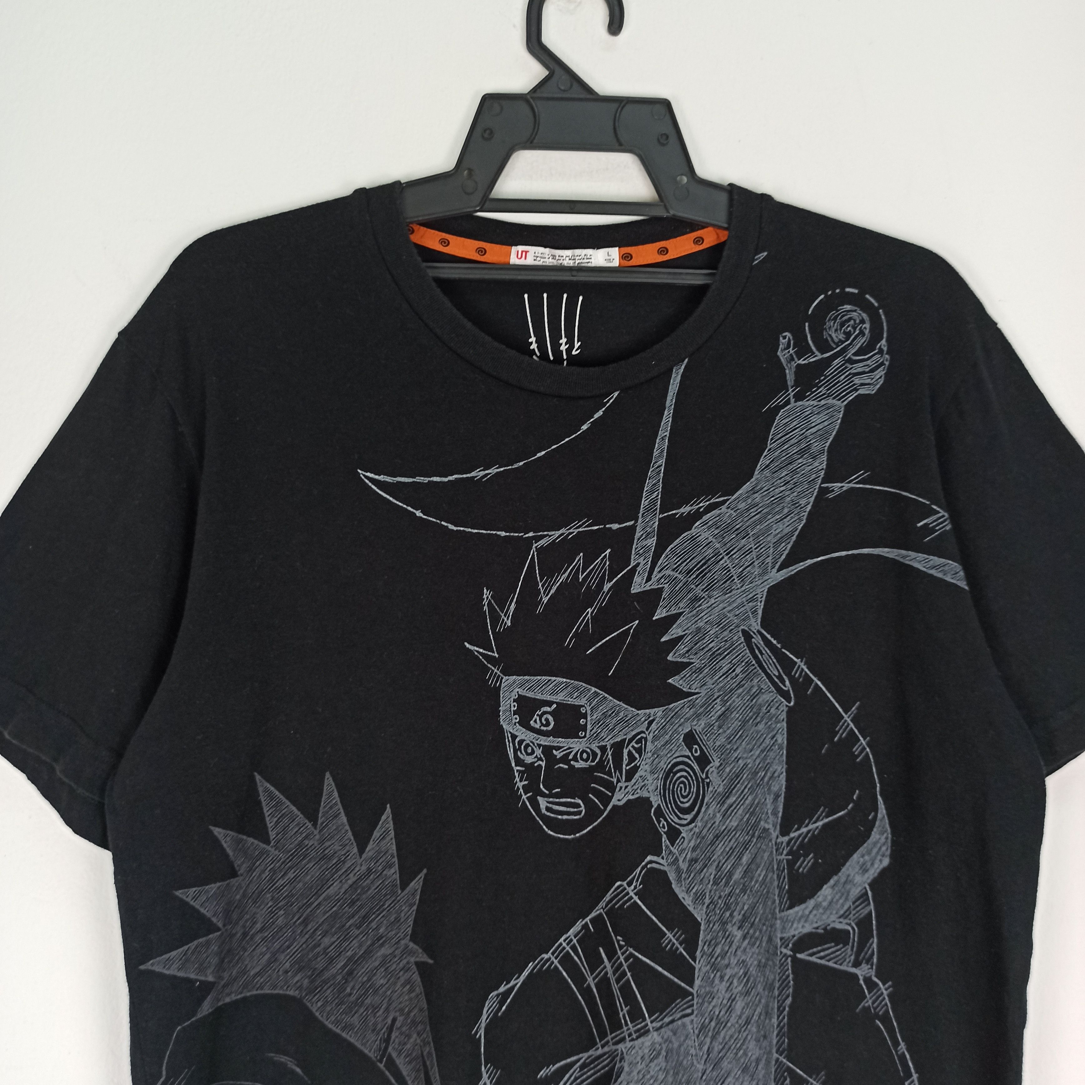 Anime Rare Uniqlo X Naruto Tees / anime manga japan Size US L / EU 52-54 / 3 - 2 Thumbnail