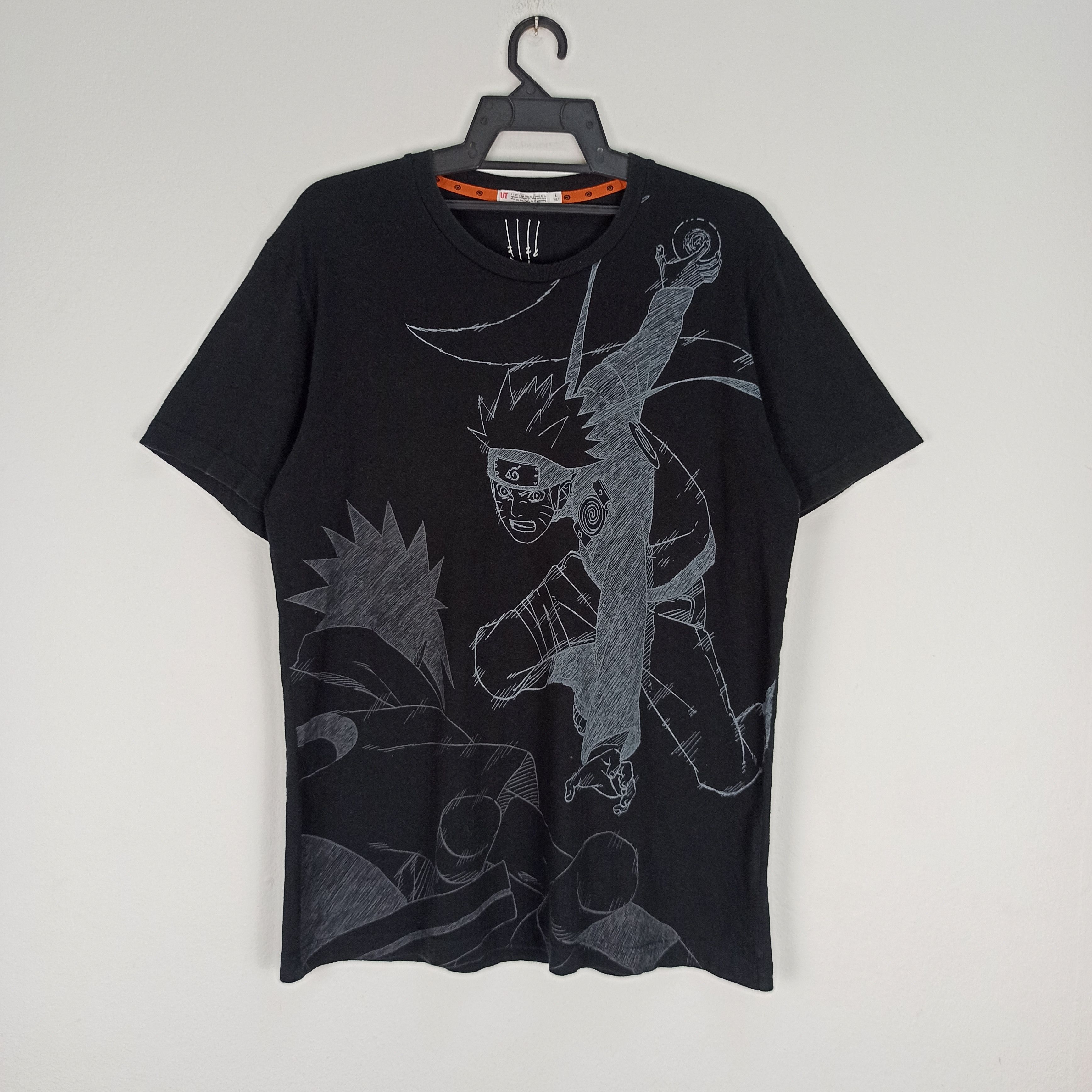 Anime Rare Uniqlo X Naruto Tees / anime manga japan Size US L / EU 52-54 / 3 - 1 Thumbnail