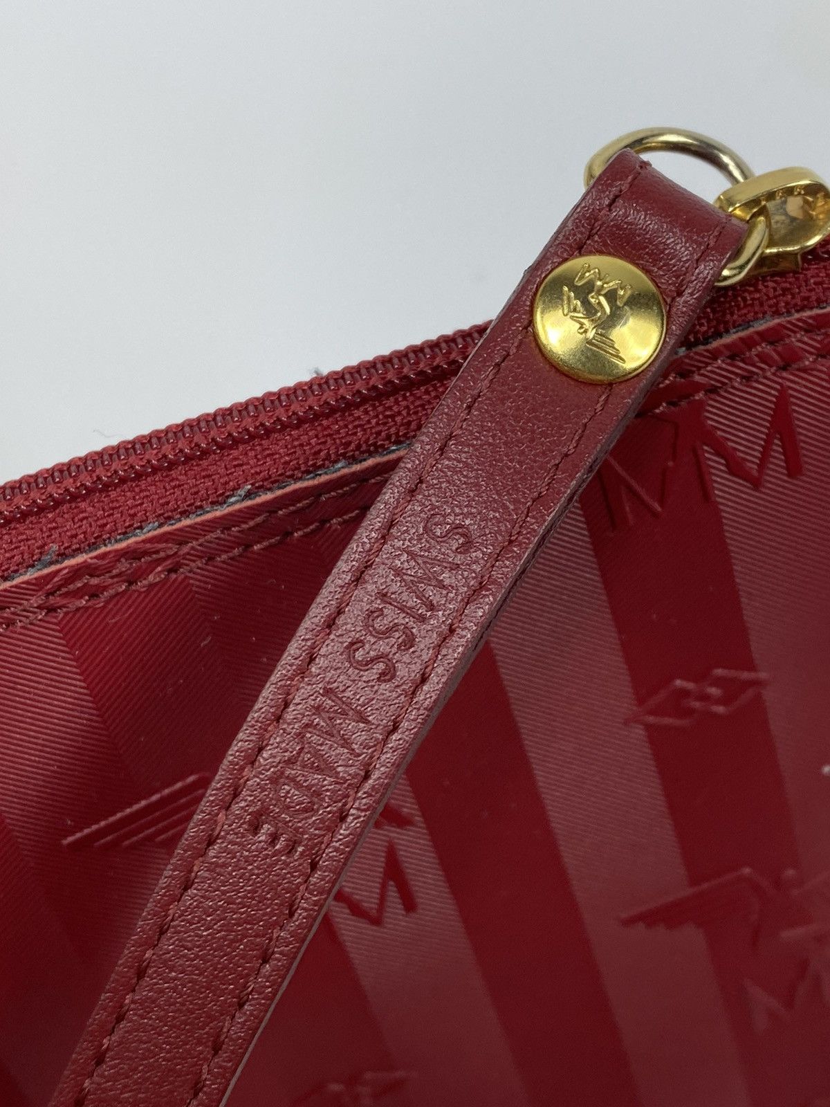 Maison Mollerus 🔥LASTDROP🔥 Maison Mollerus Monogram Red Pochette Hand Bag Size ONE SIZE - 5 Thumbnail
