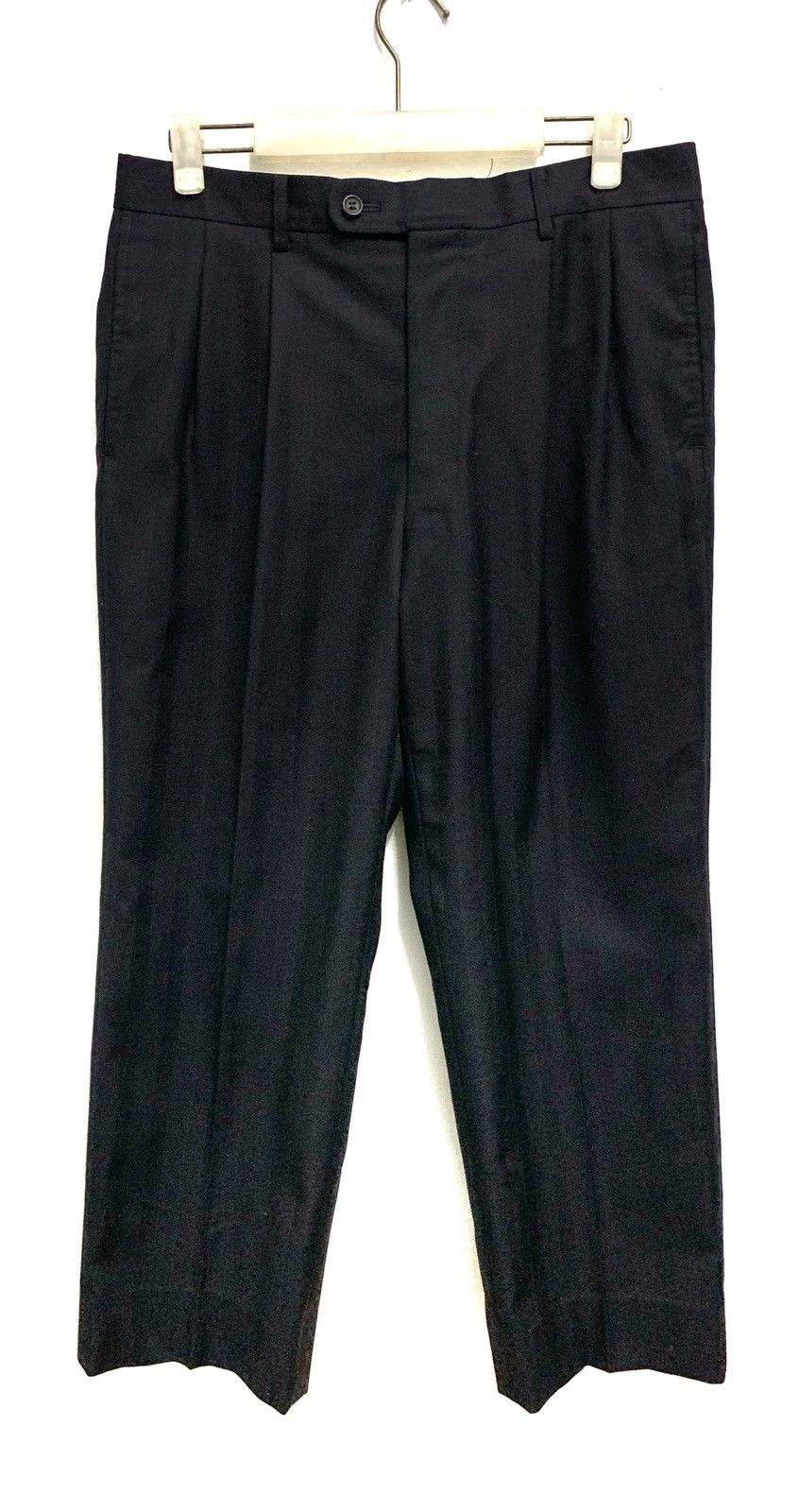 Christian Dior Monsieur Vintage Formal Baggy Pants 100% Wool. Size US 31 - 2 Thumbnail