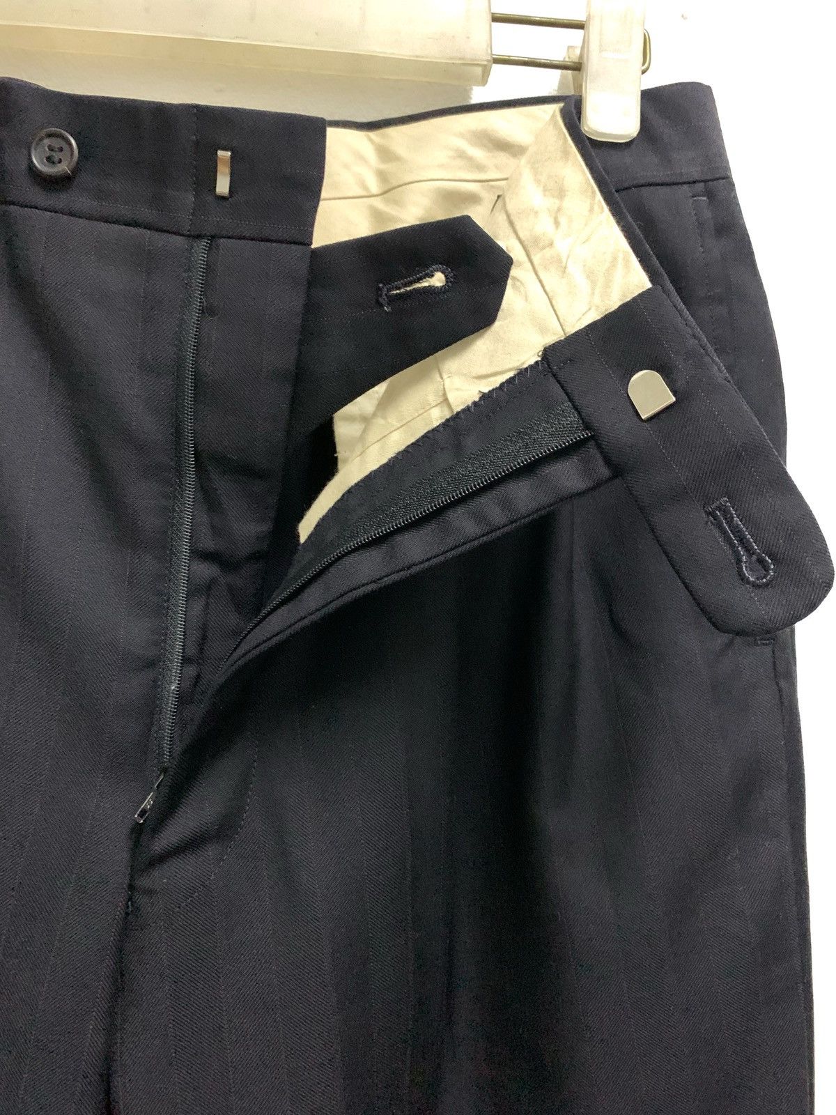 Christian Dior Monsieur Vintage Formal Baggy Pants 100% Wool. Size US 31 - 8 Thumbnail