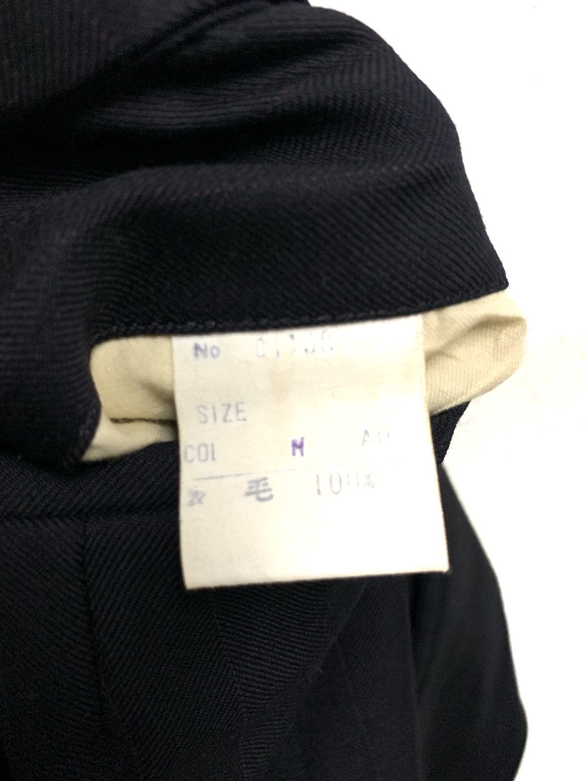 Christian Dior Monsieur Vintage Formal Baggy Pants 100% Wool. Size US 31 - 10 Thumbnail